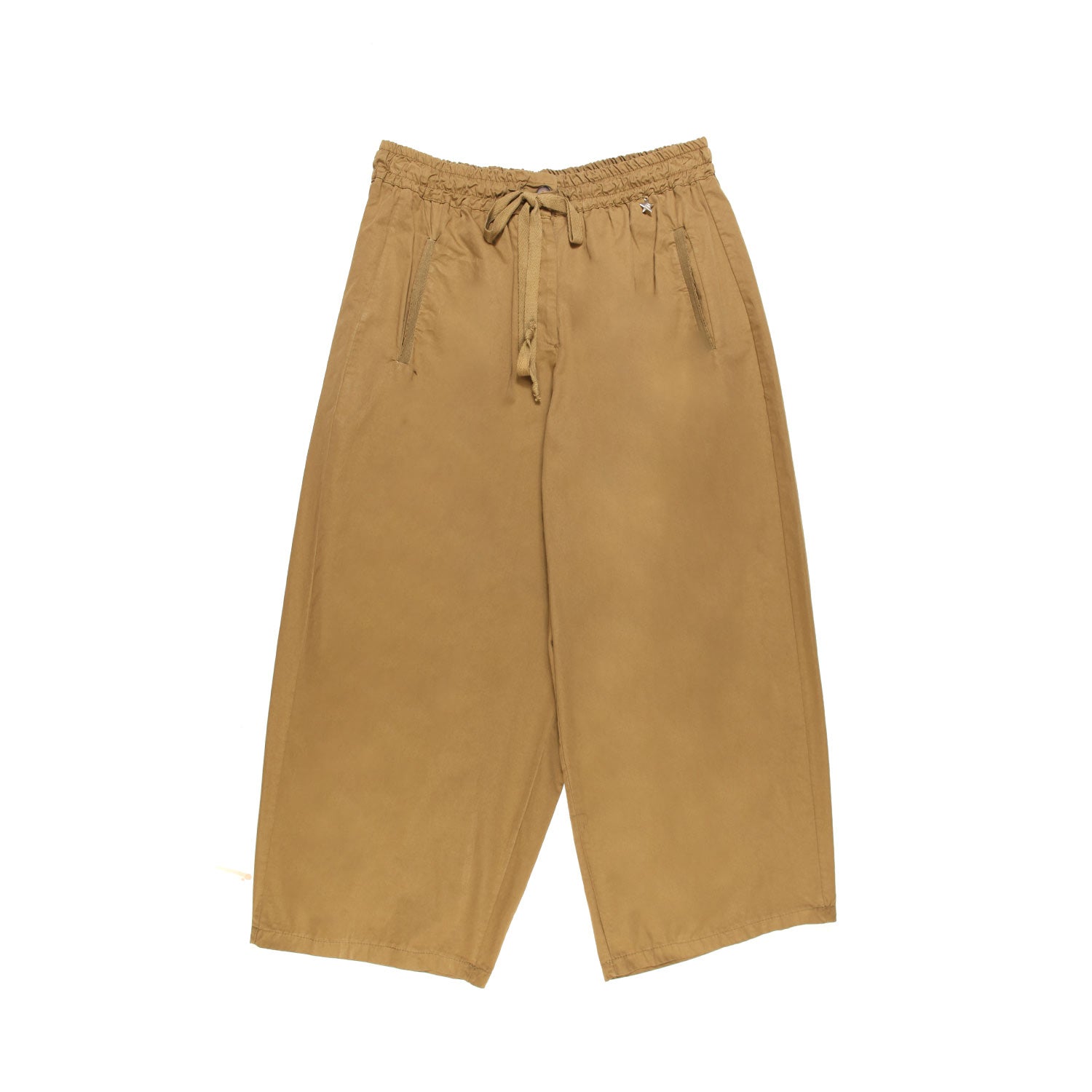 PANTALONE A PALAZZO KHAKI DONNA E TEENAGER - annameglio.com abbigliamento moda