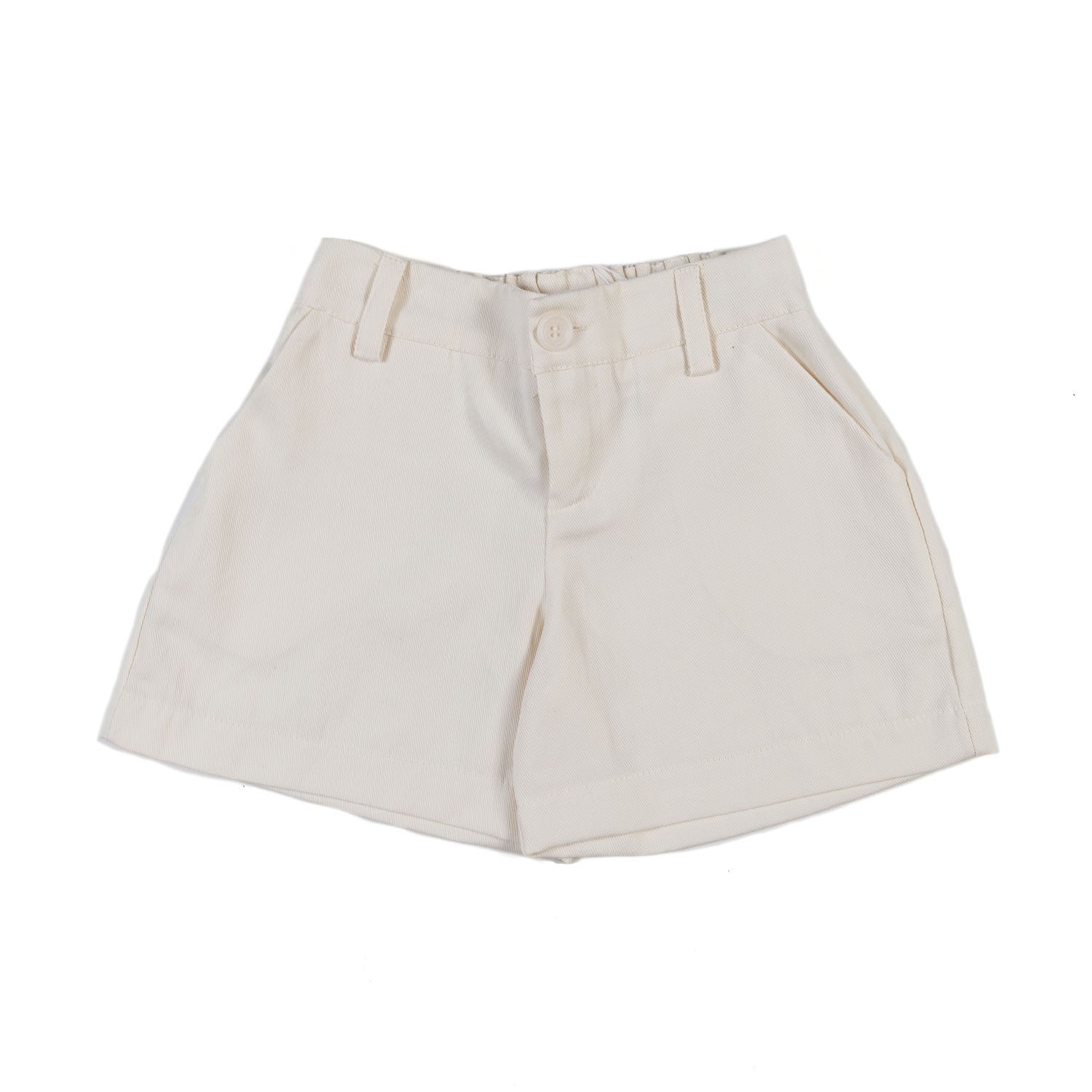 SHORTS CARLUCCIA DENIM ECRU BAMBINA - annameglio.com abbigliamento moda
