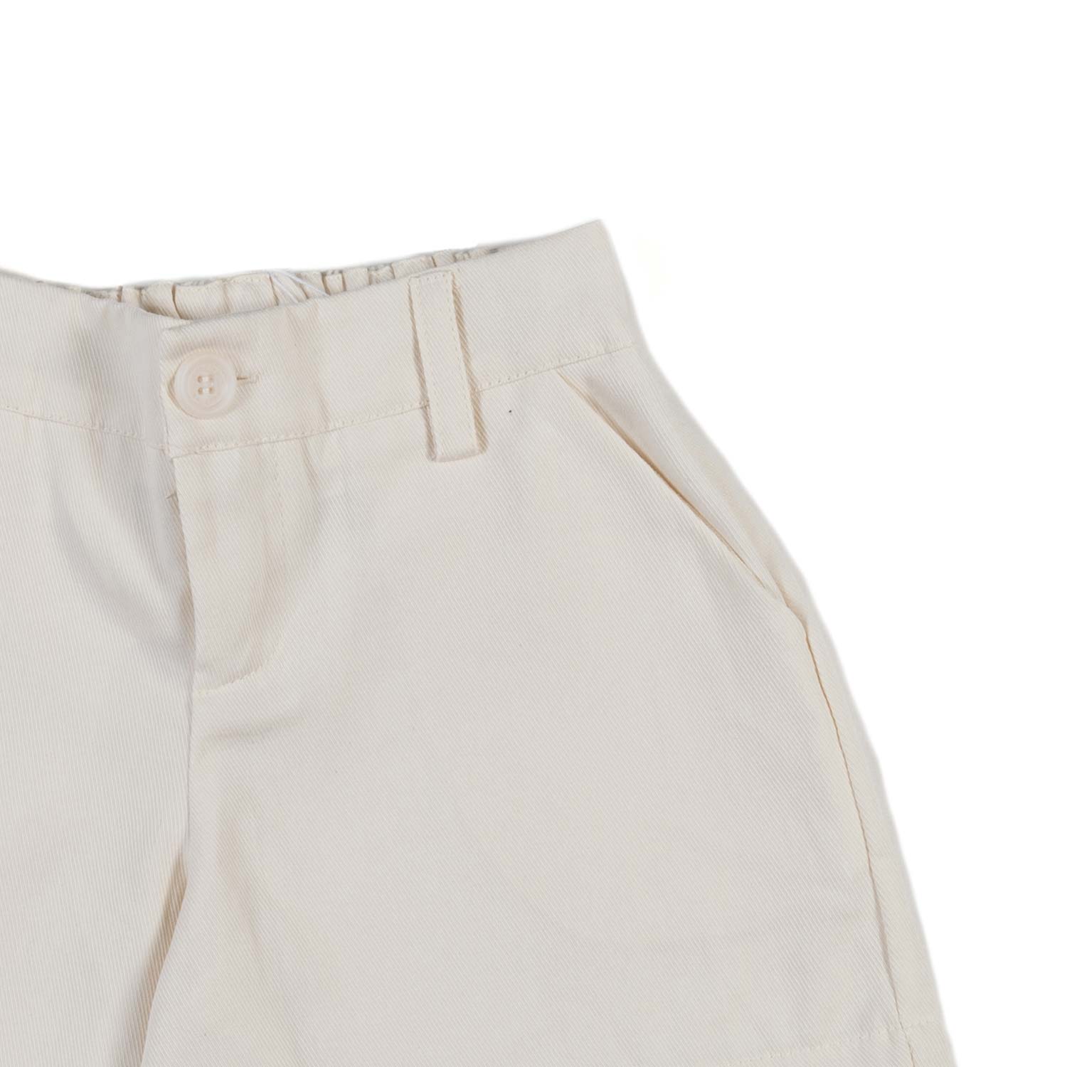 SHORTS CARLUCCIA DENIM ECRU BAMBINA - annameglio.com abbigliamento moda