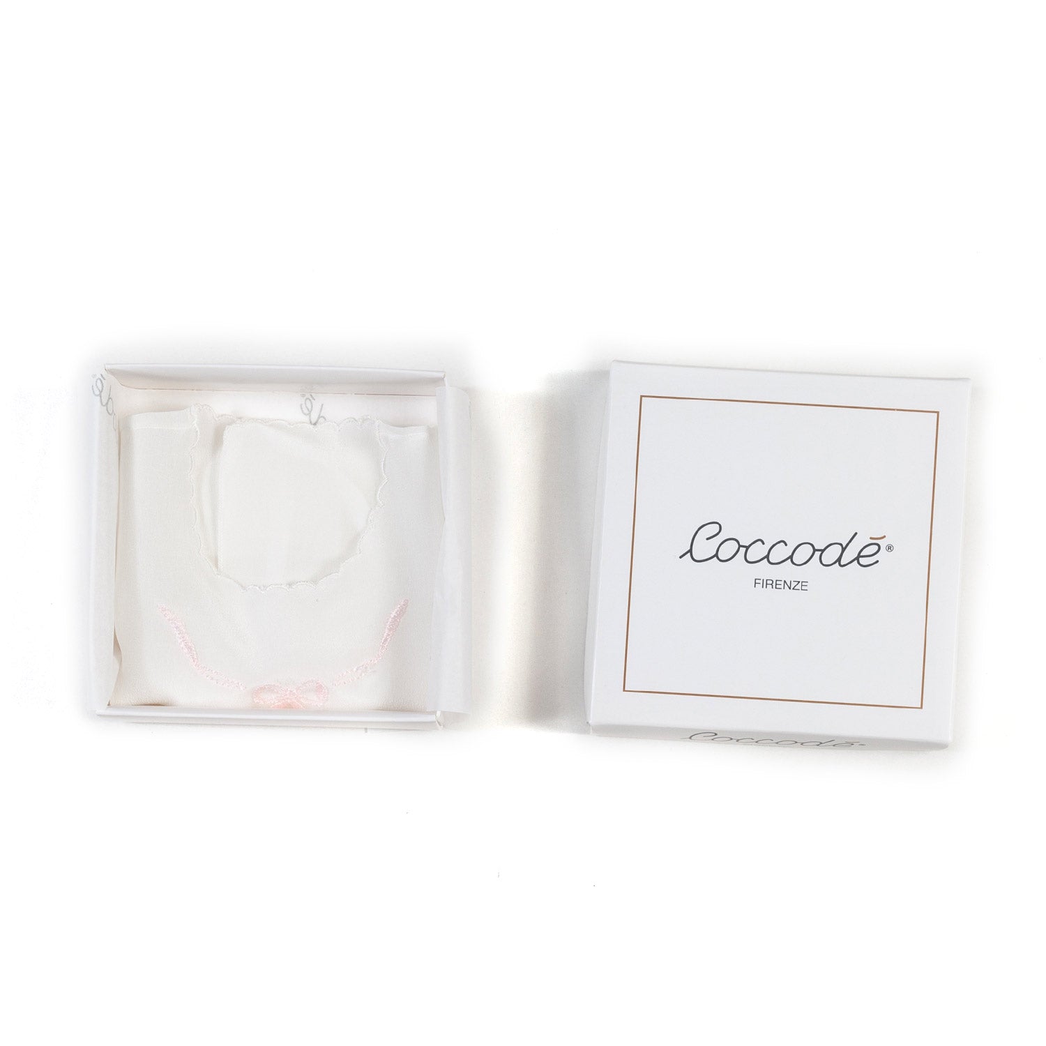 CAMICINO BIANCO PANNA CON FIOCCHETTO ROSA NEONATA - annameglio.com abbigliamento moda