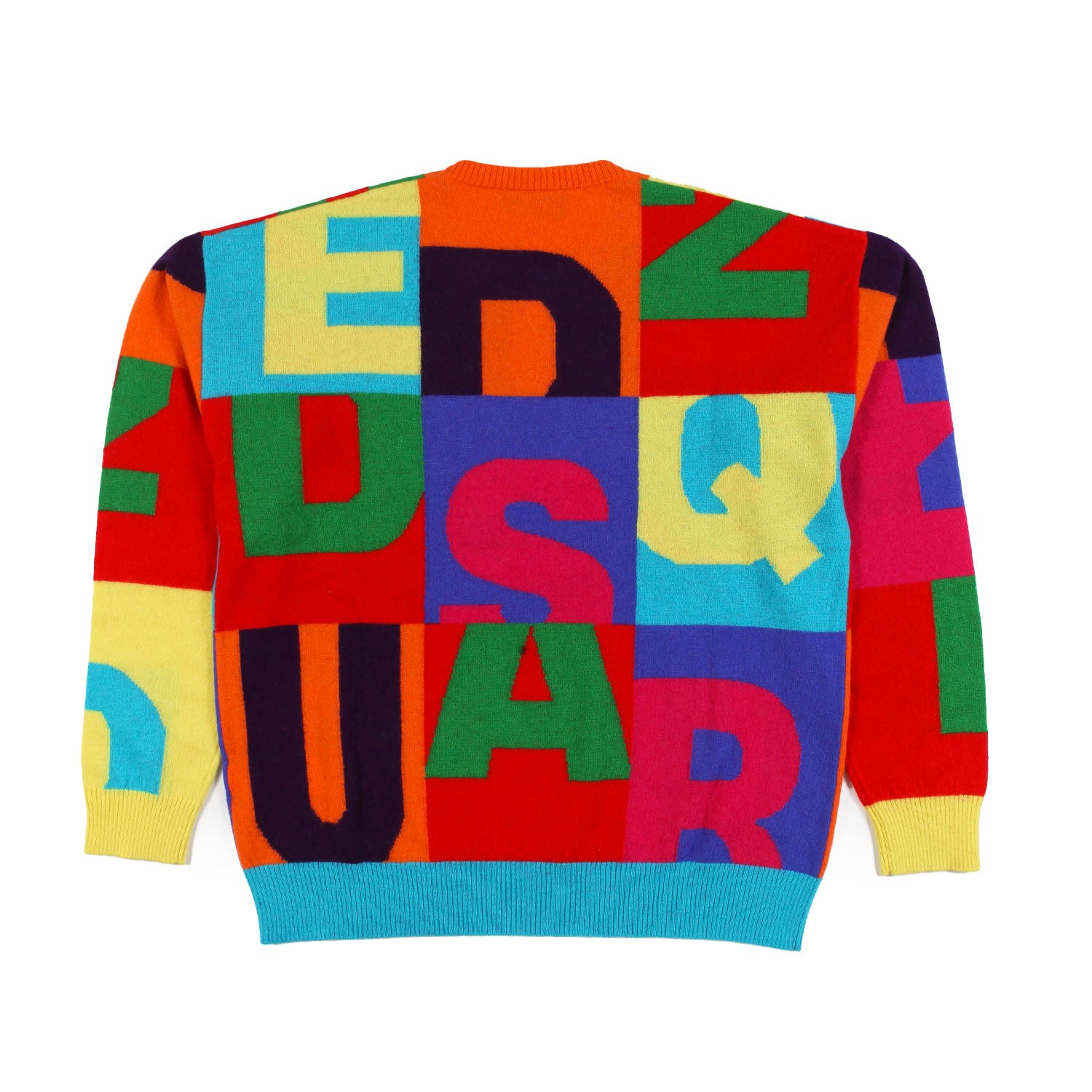 Maglione unisex D2 multicolor jacquard - annameglio.com abbigliamento moda