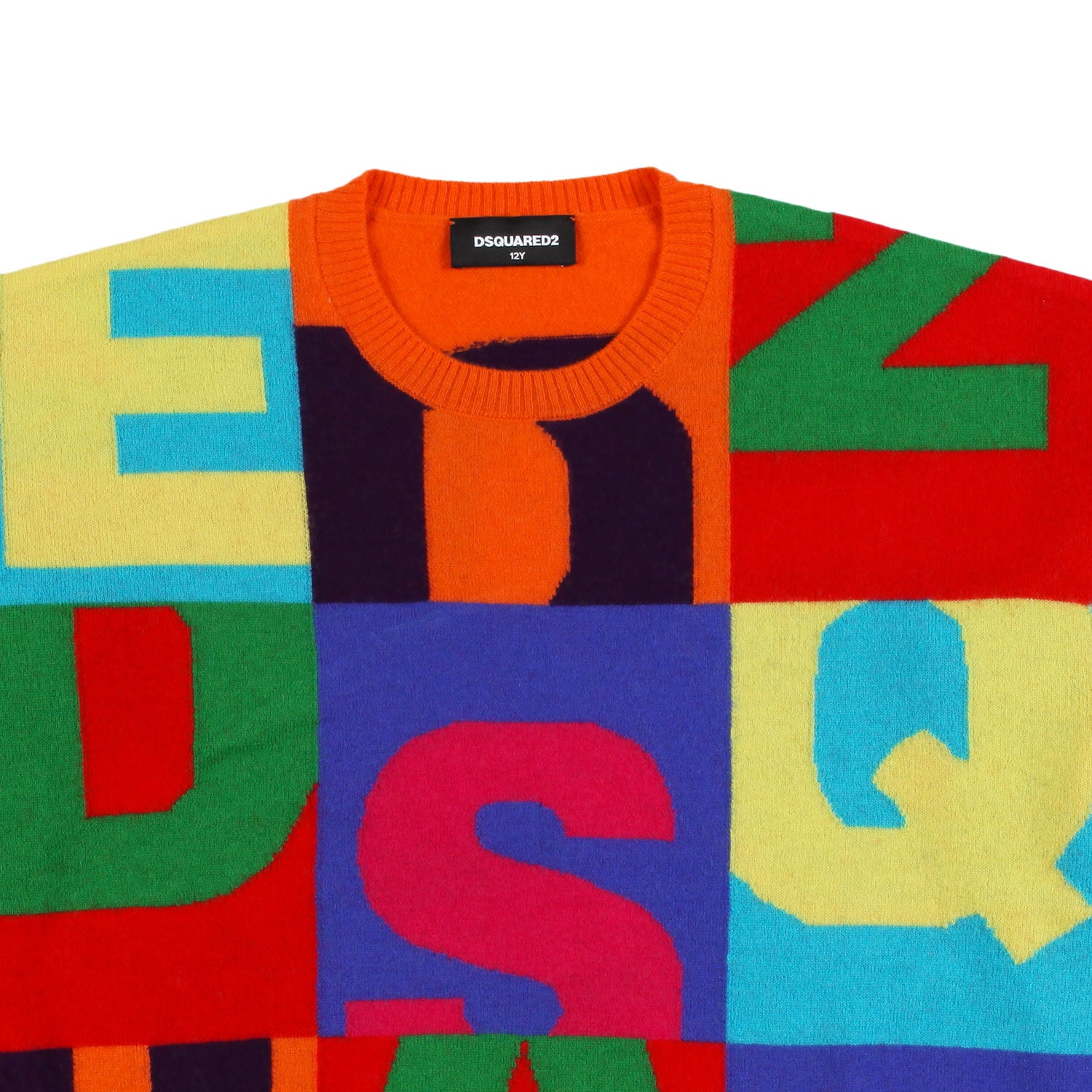 Maglione unisex D2 multicolor jacquard - annameglio.com abbigliamento moda