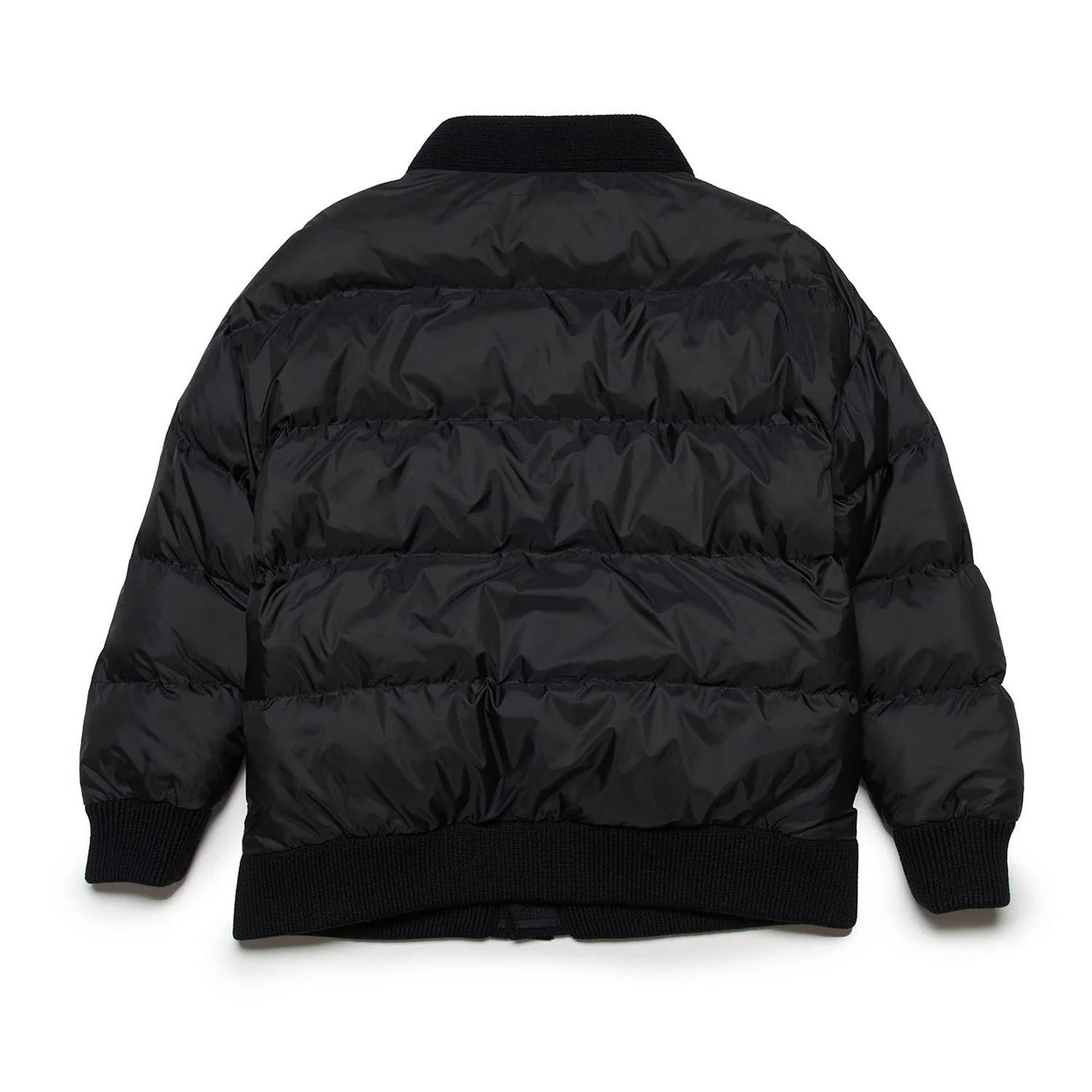 Piumino Nero Dsquared2 con logo - annameglio.com abbigliamento moda