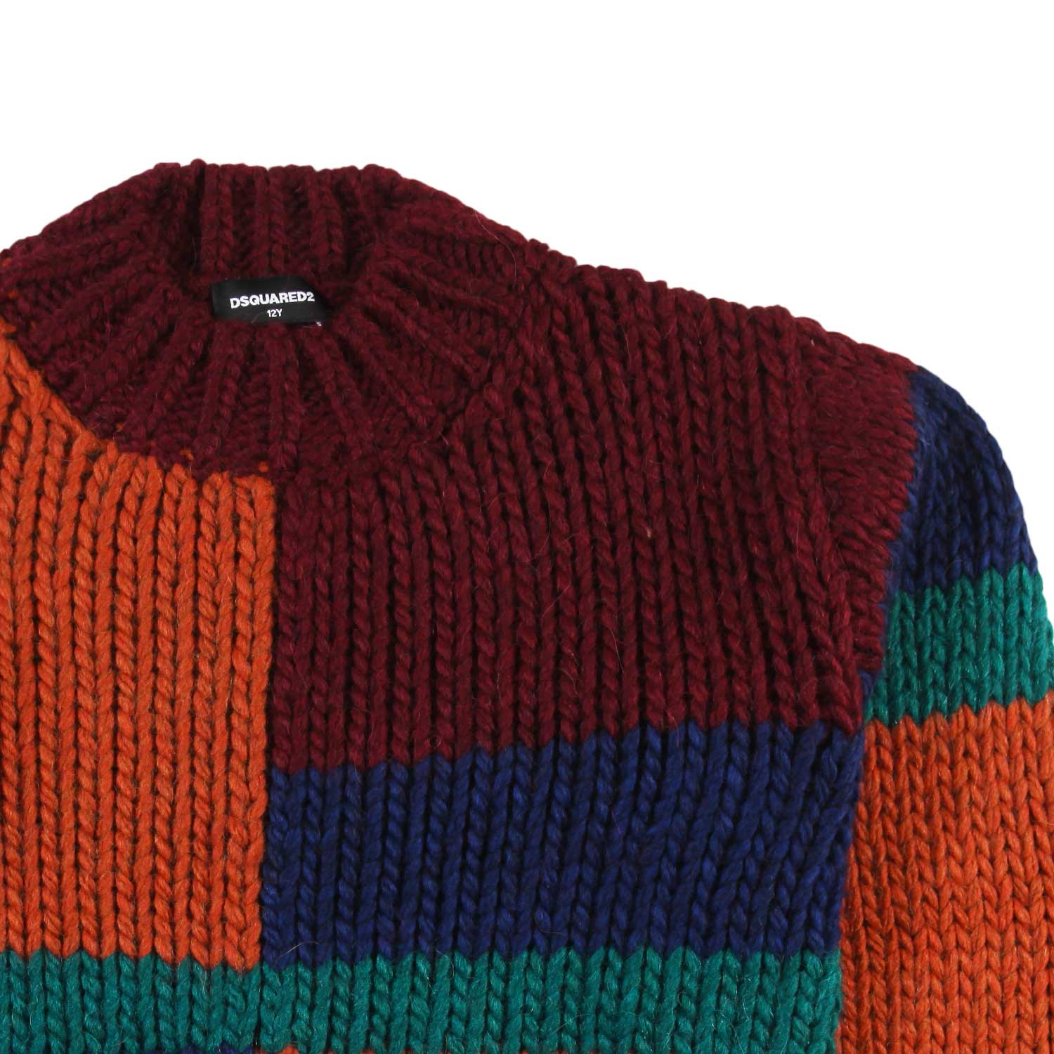 Maglione unisex Dsquared2 multicolor - annameglio.com abbigliamento moda