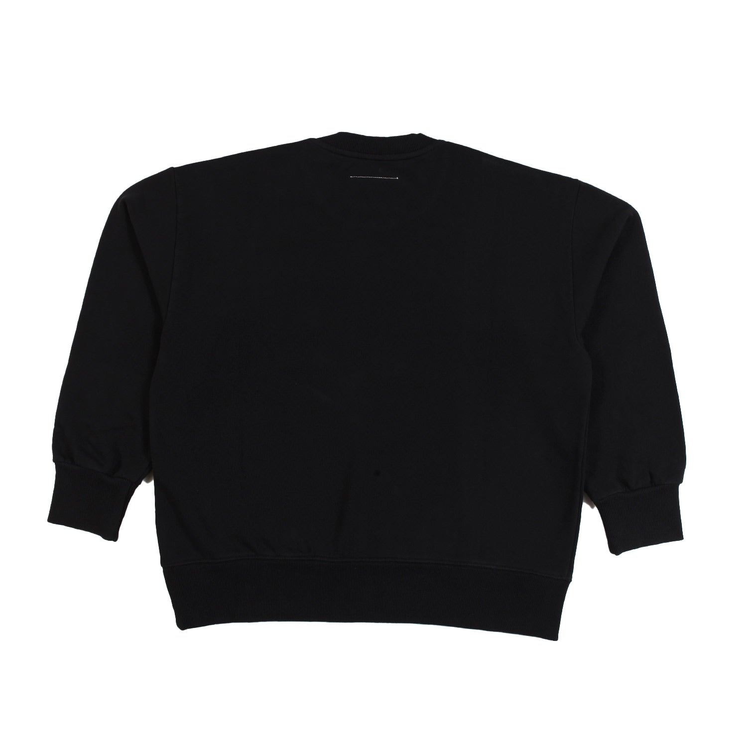 Felpa MM6 nera con logo bianco Bambina e Ragazza - annameglio.com abbigliamento moda