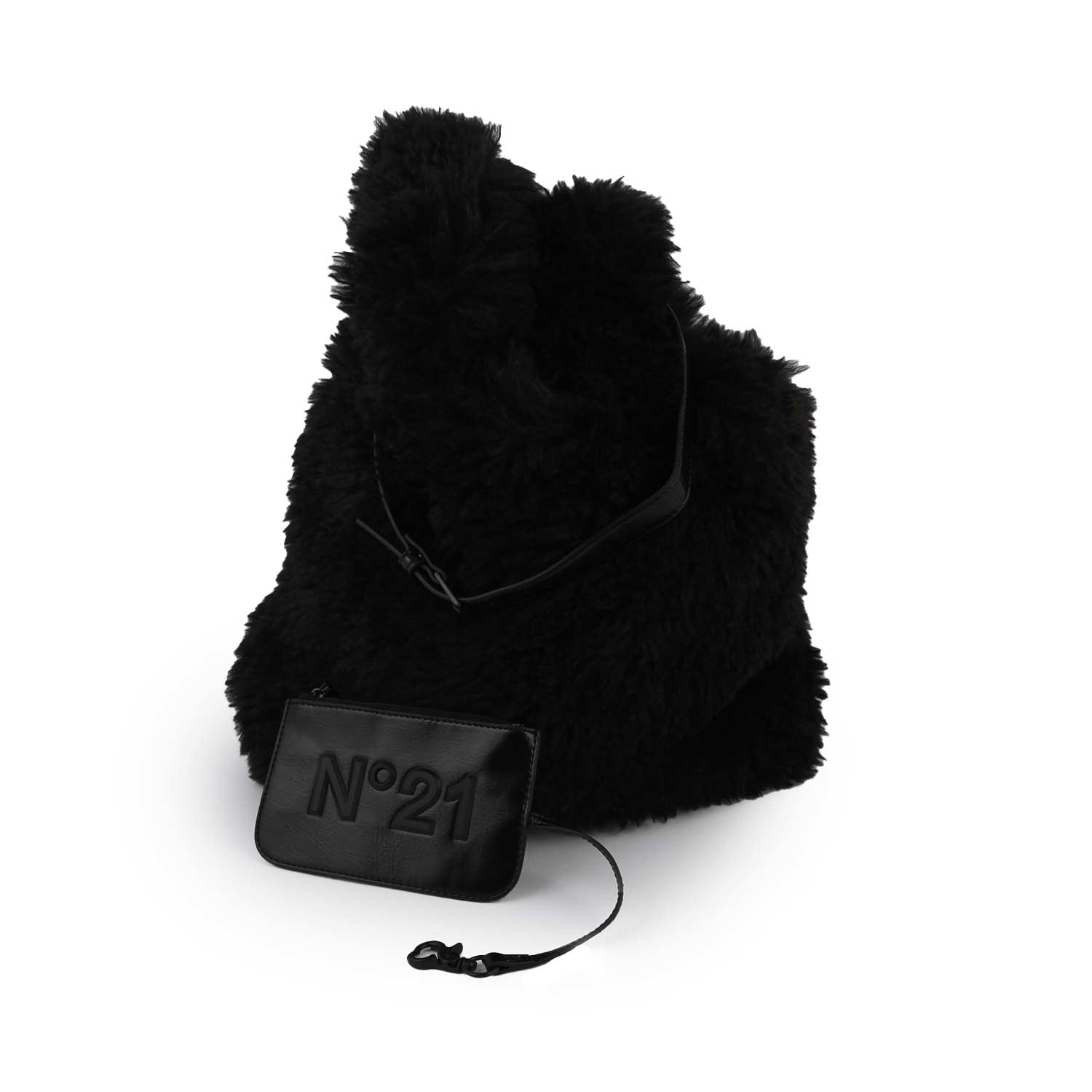 Borsa ecopelliccia N21 nera - annameglio.com abbigliamento moda