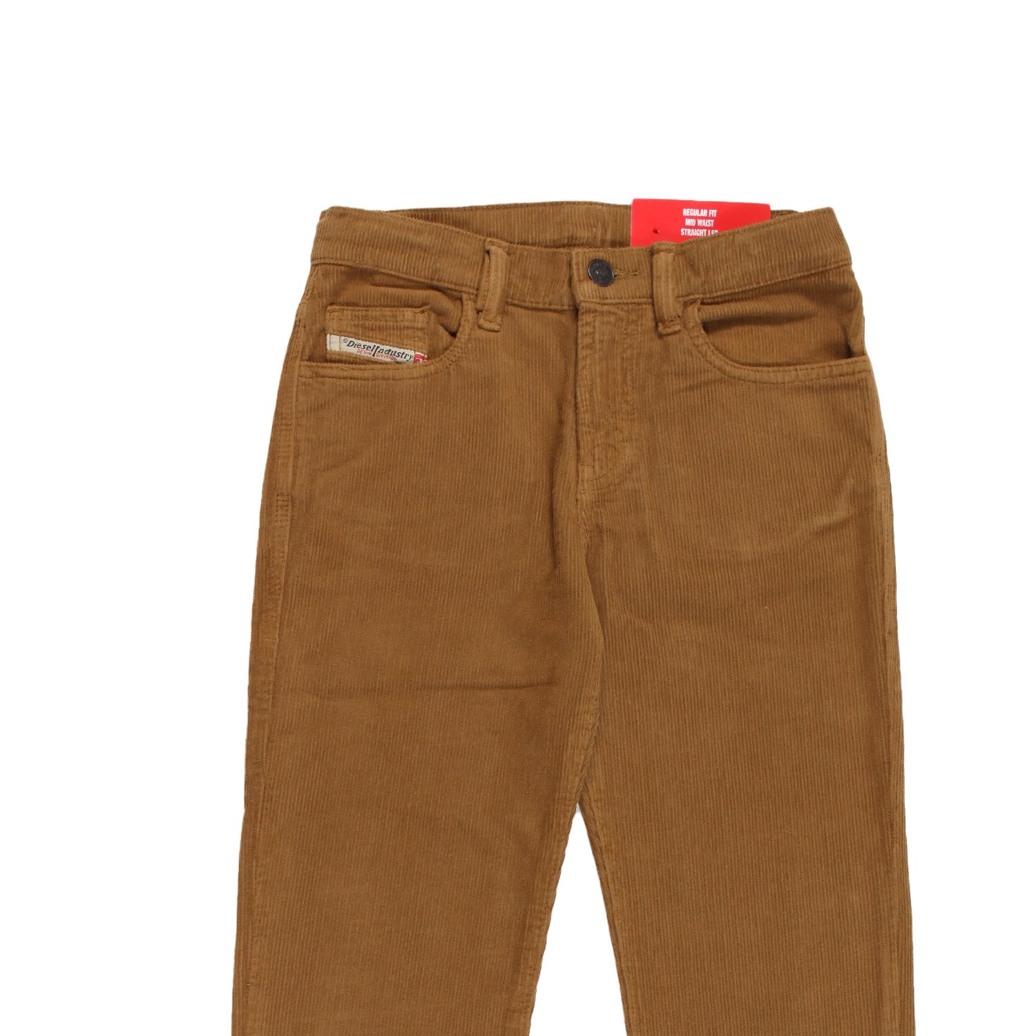 Pantalone corduroy Viker beige cammello - annameglio.com abbigliamento moda