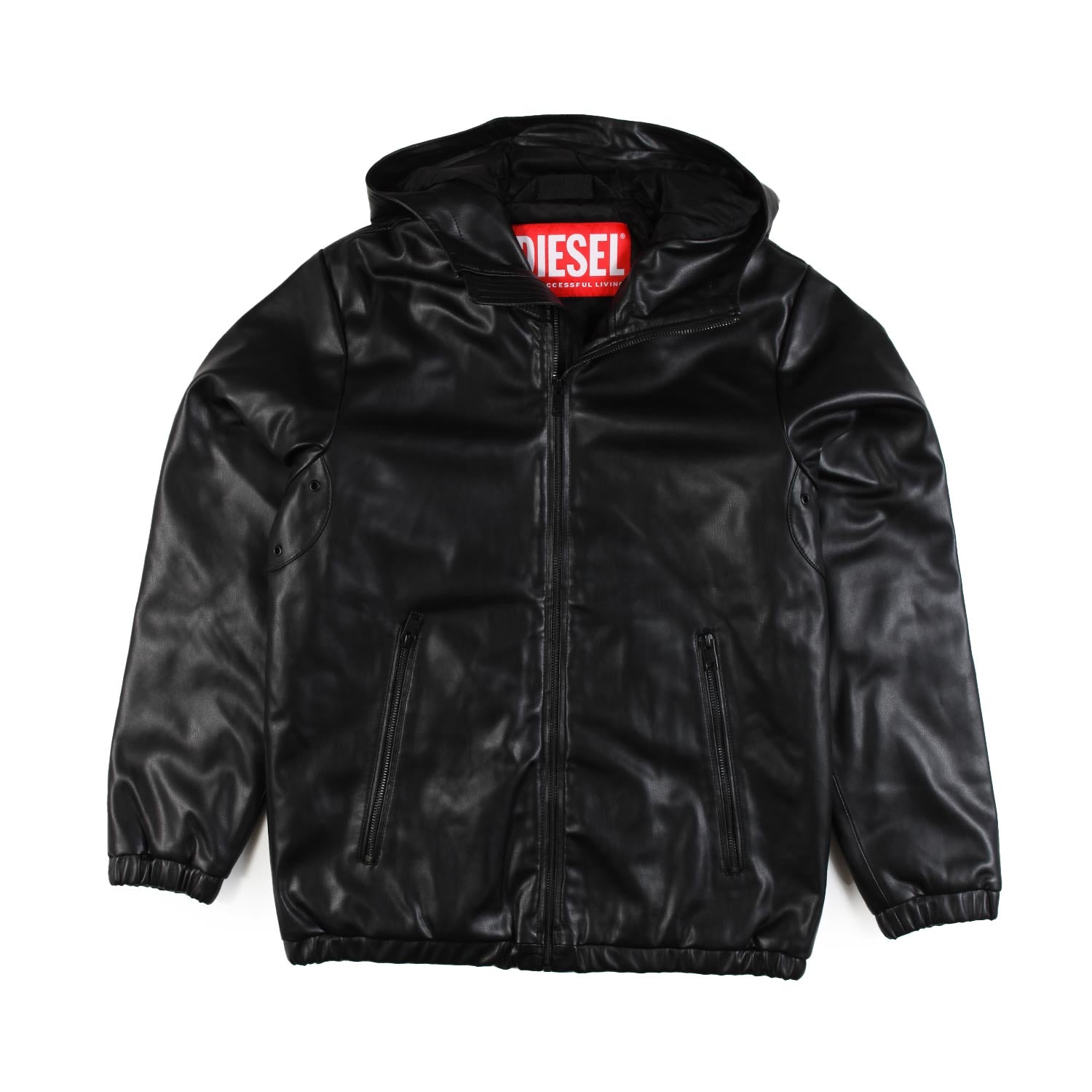 GIUBBOTTO DIESEL JBUK NERO RAGAZZO - annameglio.com abbigliamento moda
