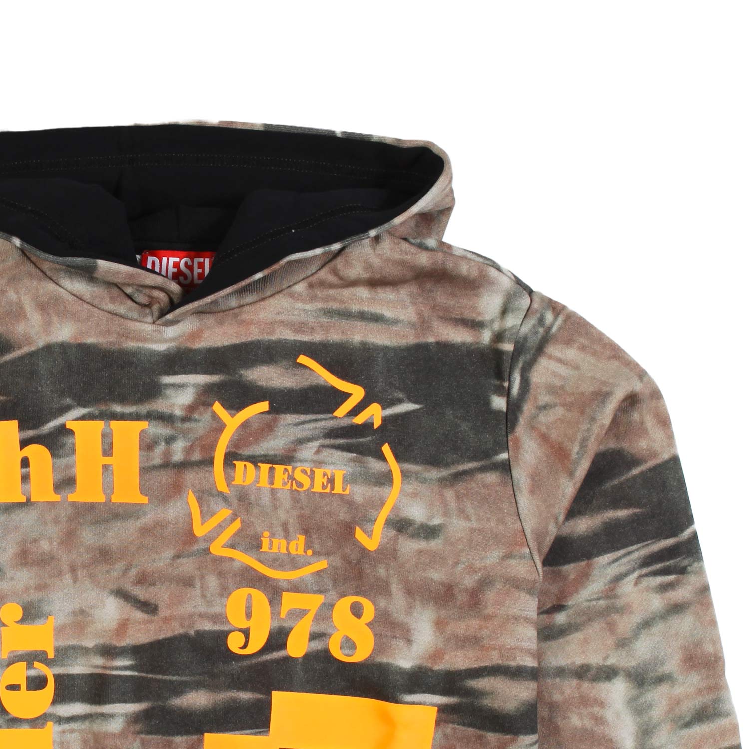 Felpa Smoi camouflage con cappuccio - annameglio.com abbigliamento moda