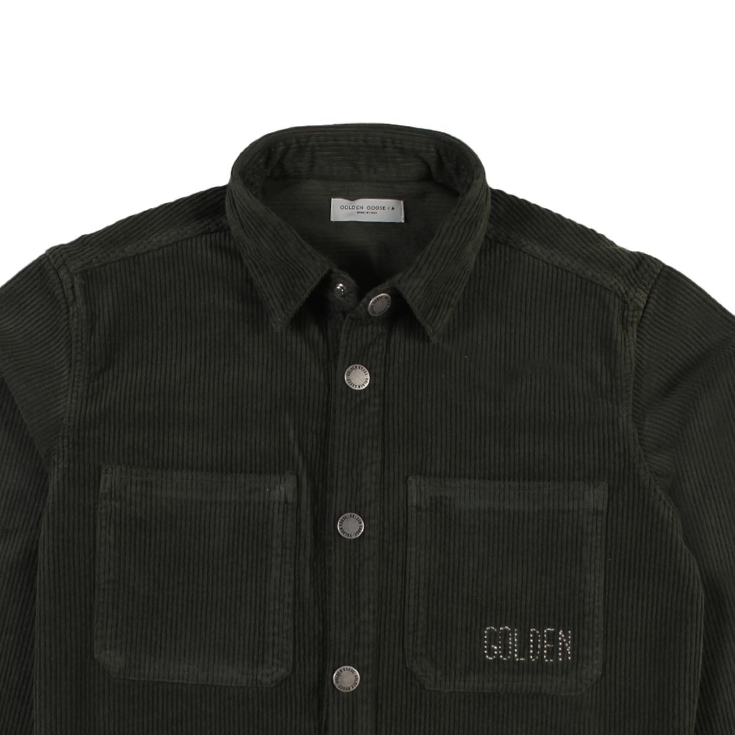 Giacca trucker GGDB verde edera Bambino Teen - annameglio.com abbigliamento moda