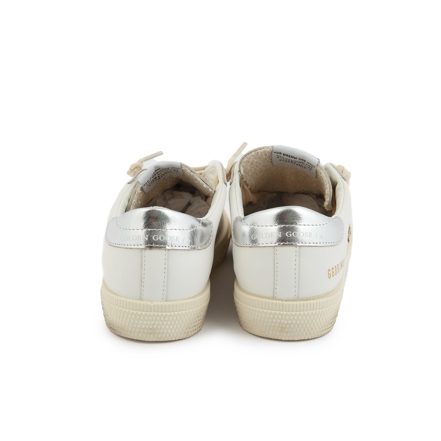 SNEAKER MAY BIANCA, ORO E SILVER BAMBINA JR - annameglio.com abbigliamento moda