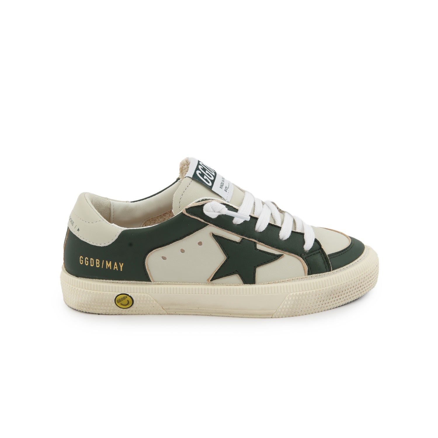 SNEAKER MAY UNISEX VERDE E BIANCA JUNIOR - annameglio.com abbigliamento moda