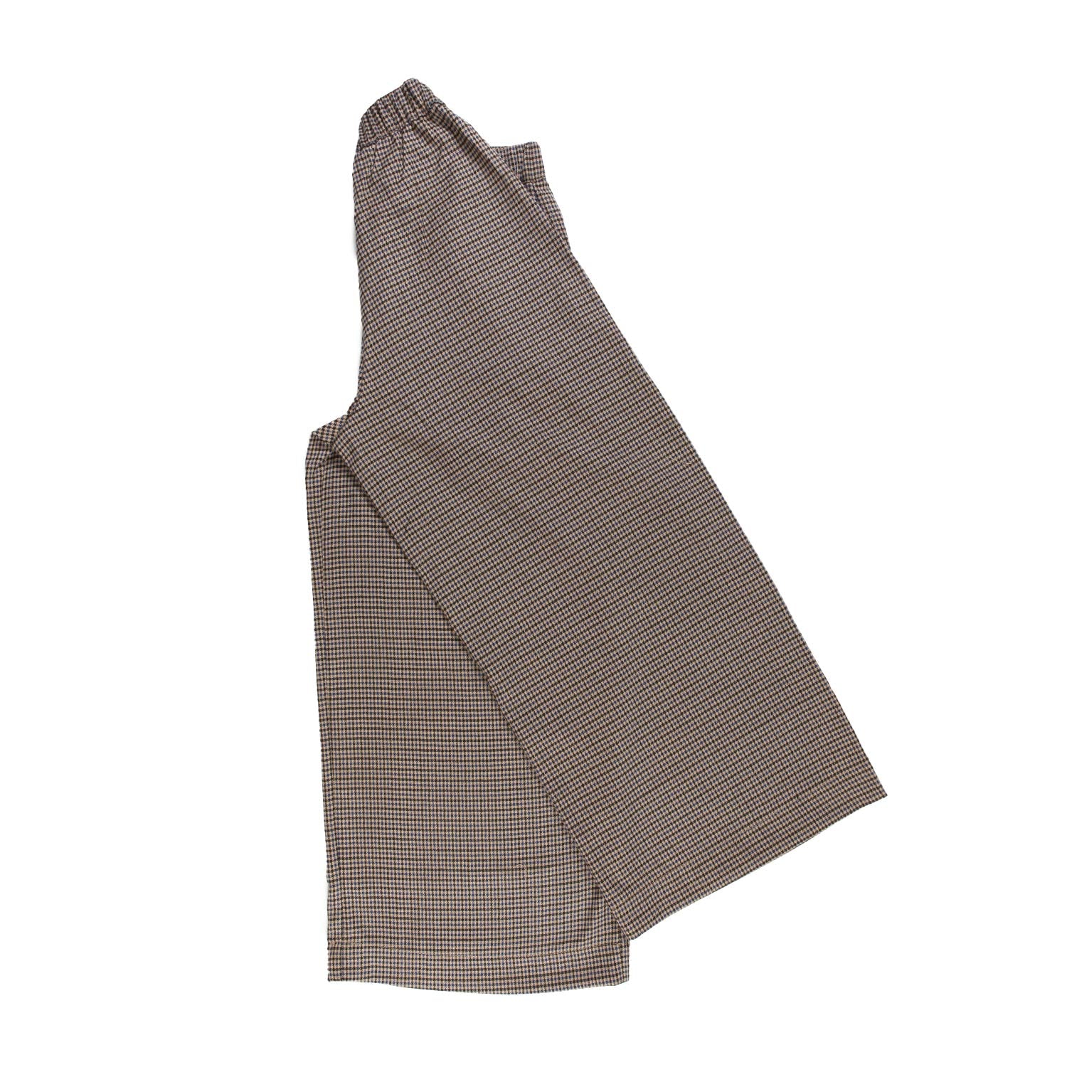 Pantalone a palazzo Alta sabbia e blu - annameglio.com abbigliamento moda