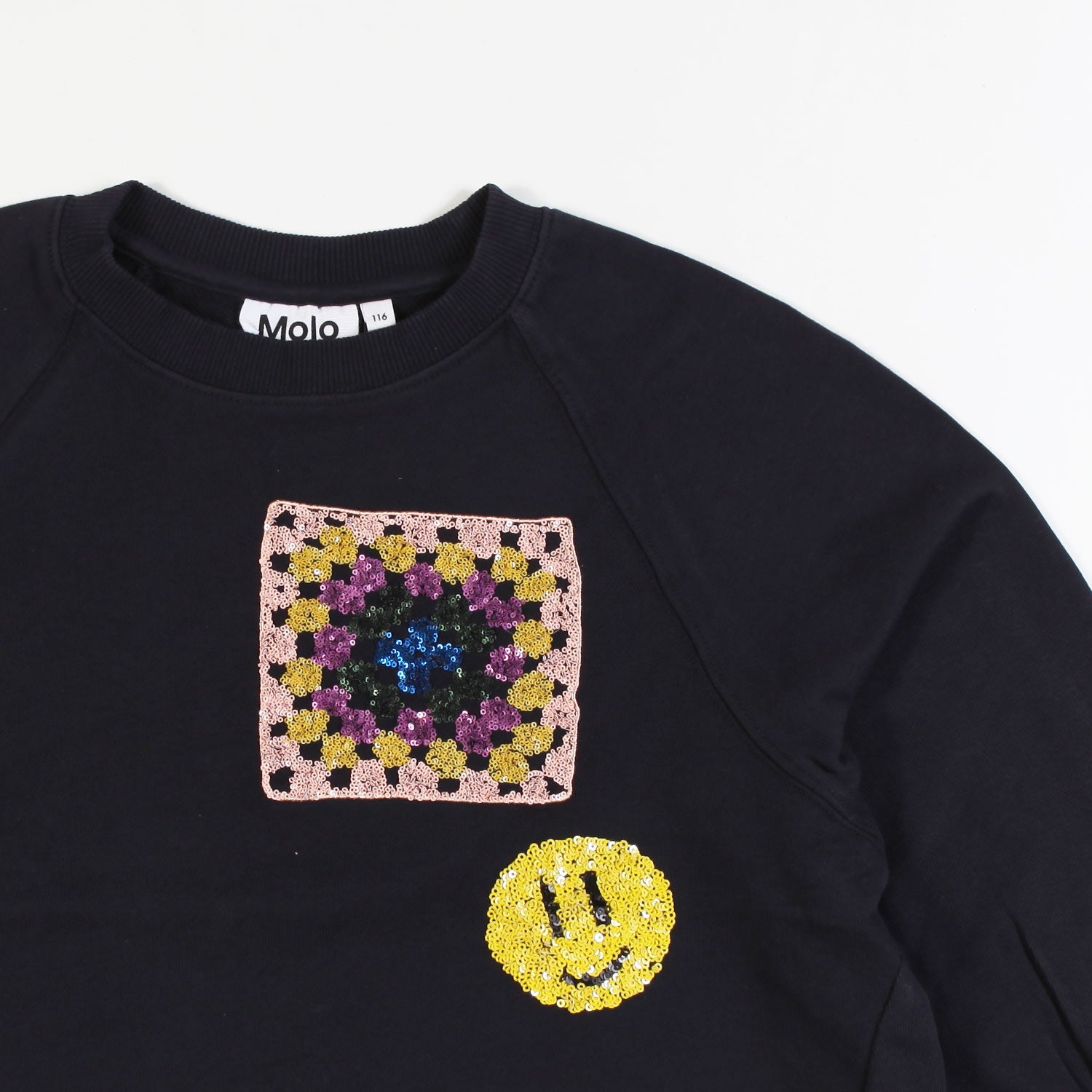 Felpa Molo Marilee blu scuro Bambina - annameglio.com abbigliamento moda