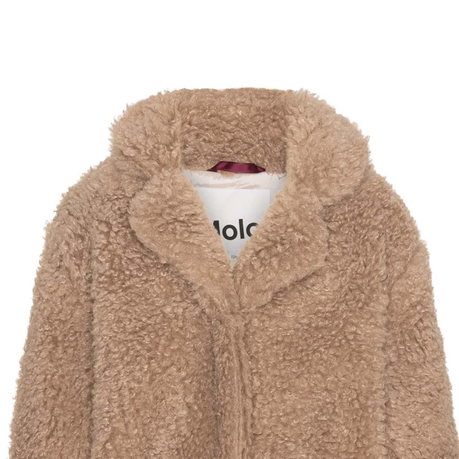 Cappotto teddy Haili sabbia rosata Bambina Ragazza - annameglio.com abbigliamento moda