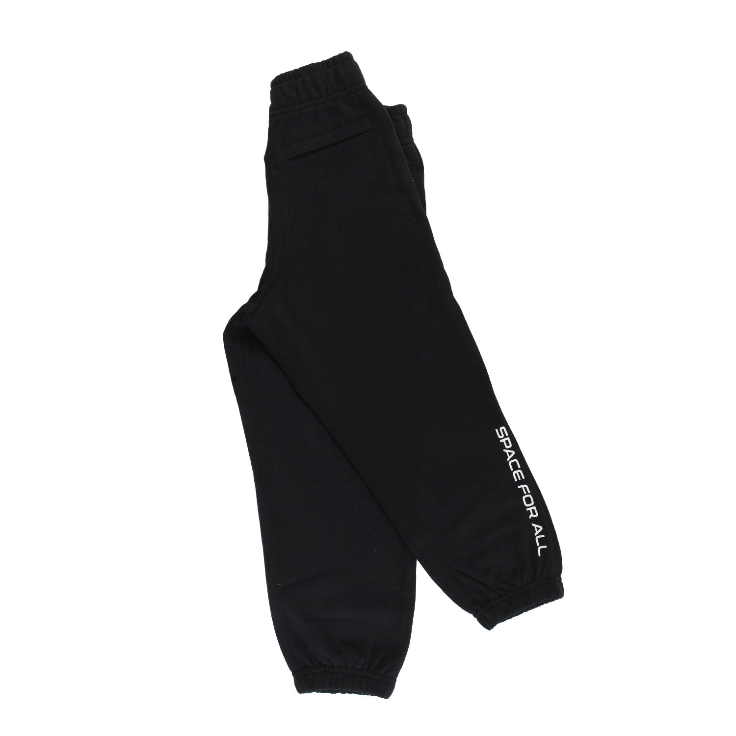 Pantalone felpa Adan nero con logo NASA bianco - annameglio.com abbigliamento moda