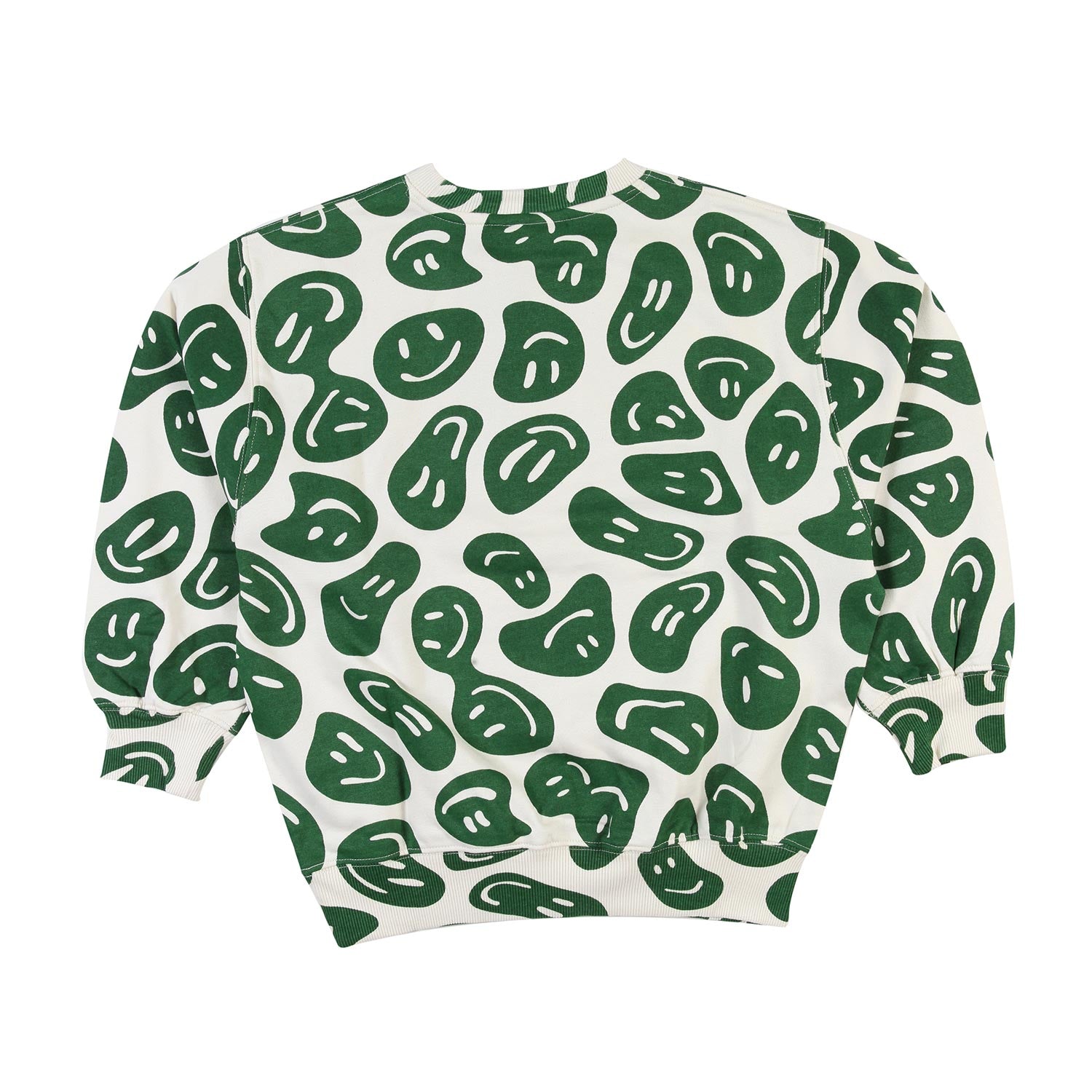 Felpa Monti unisex panna con Smile verdi - annameglio.com abbigliamento moda