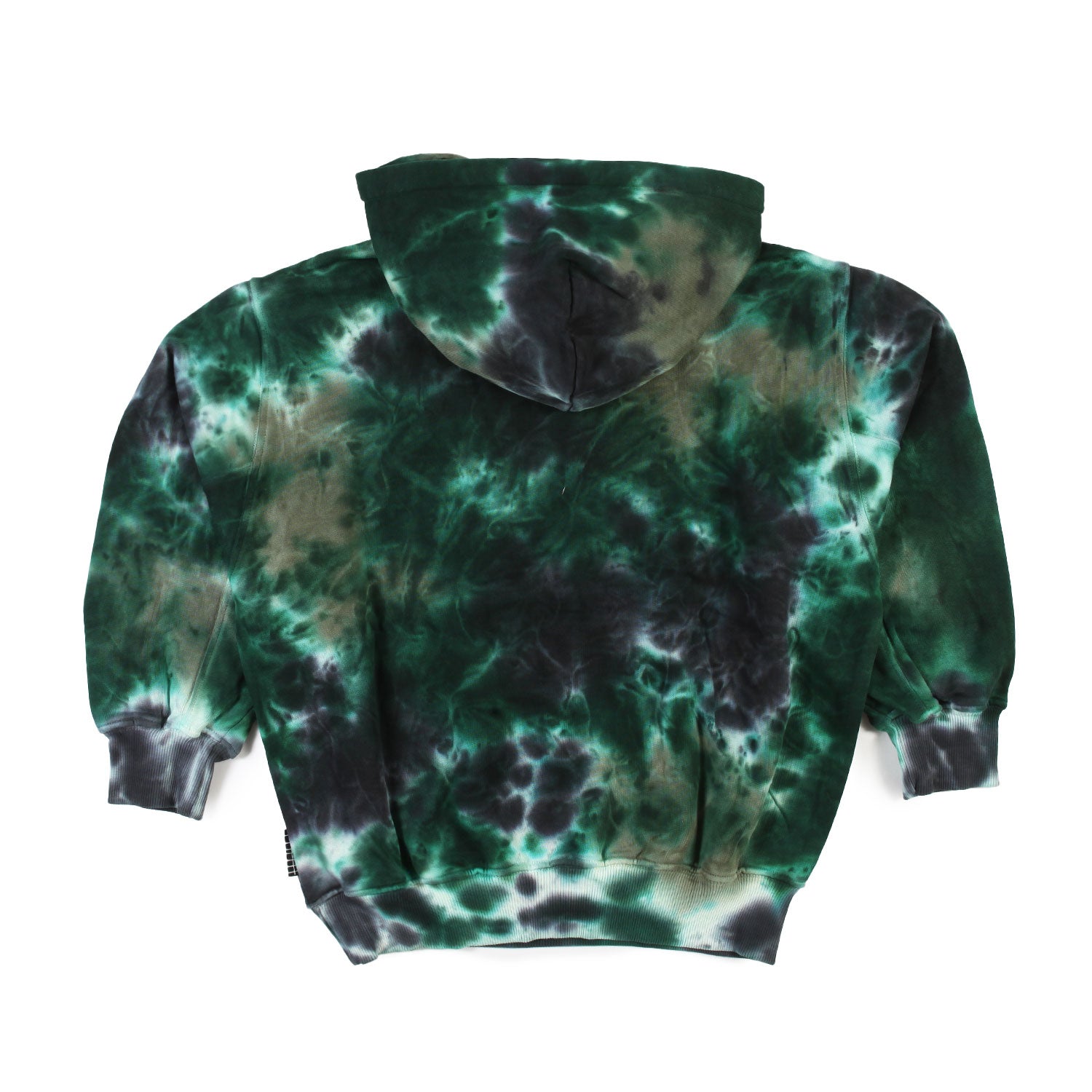 Felpa Maxx unisex verde scuro tie-dye - annameglio.com abbigliamento moda