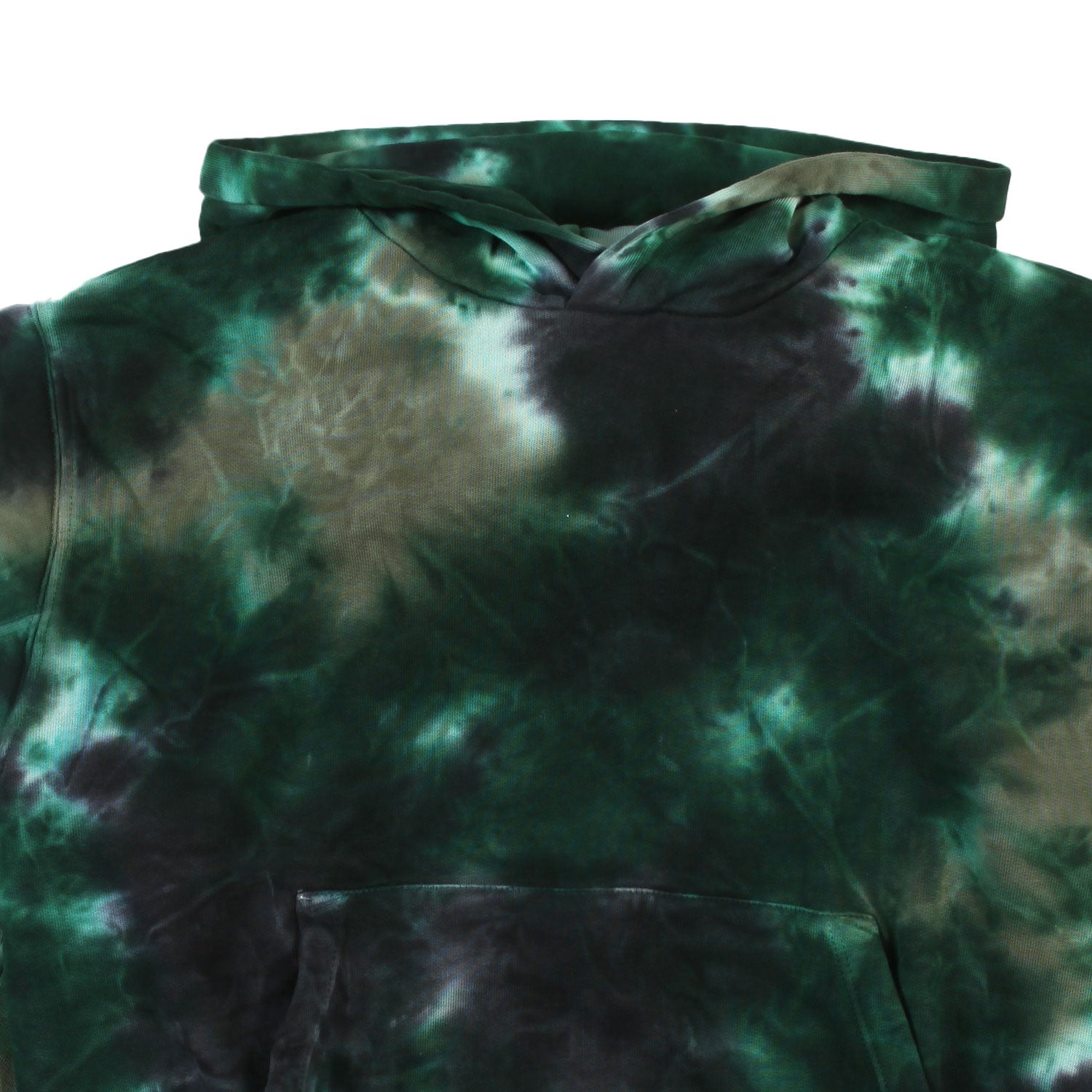 Felpa Maxx unisex verde scuro tie-dye - annameglio.com abbigliamento moda