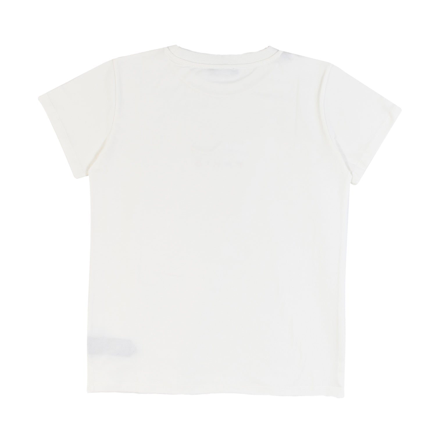 T-shirt Balmain panna con logo oro rosa - annameglio.com abbigliamento moda