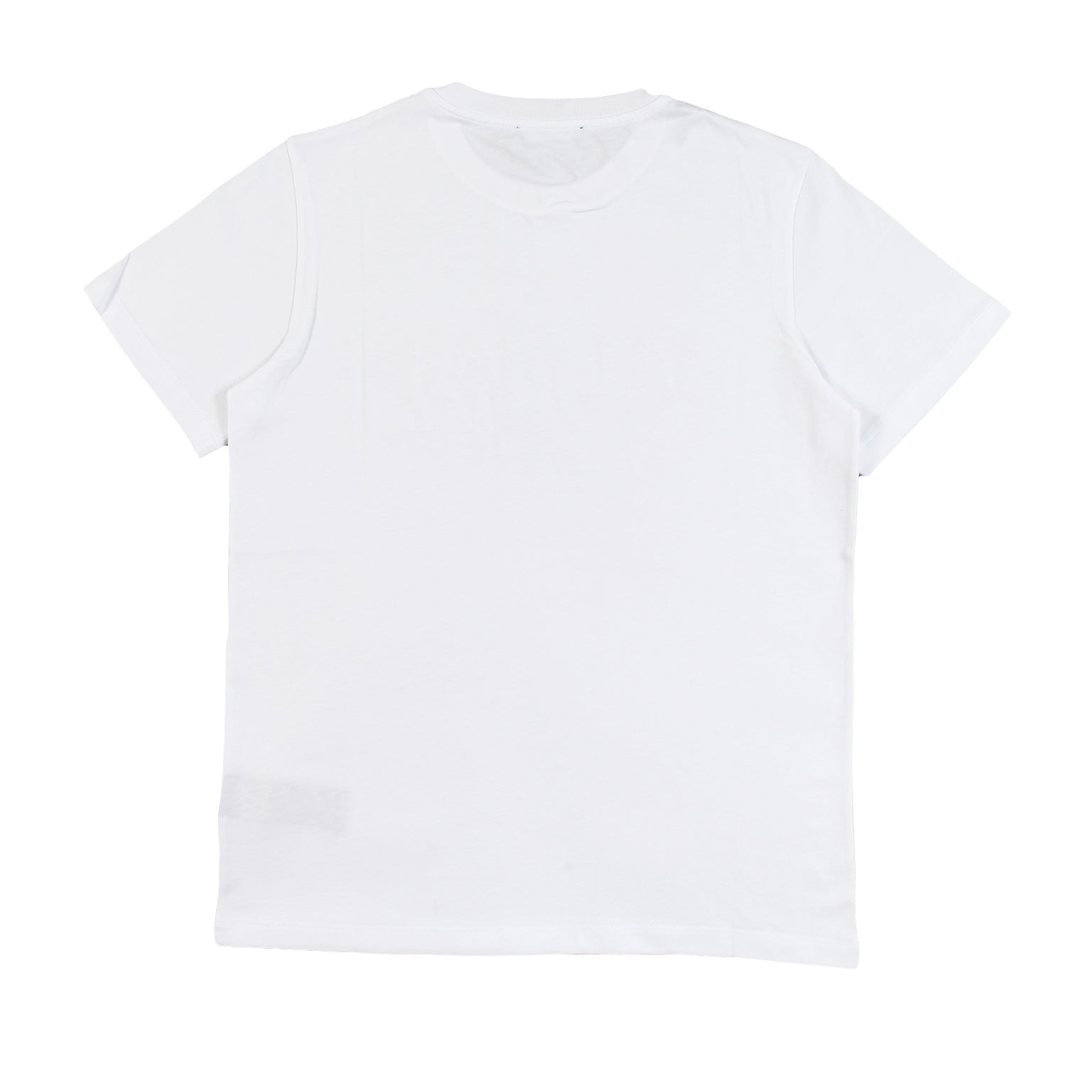 T-shirt Balmain bianca con logo strass oro - annameglio.com abbigliamento moda