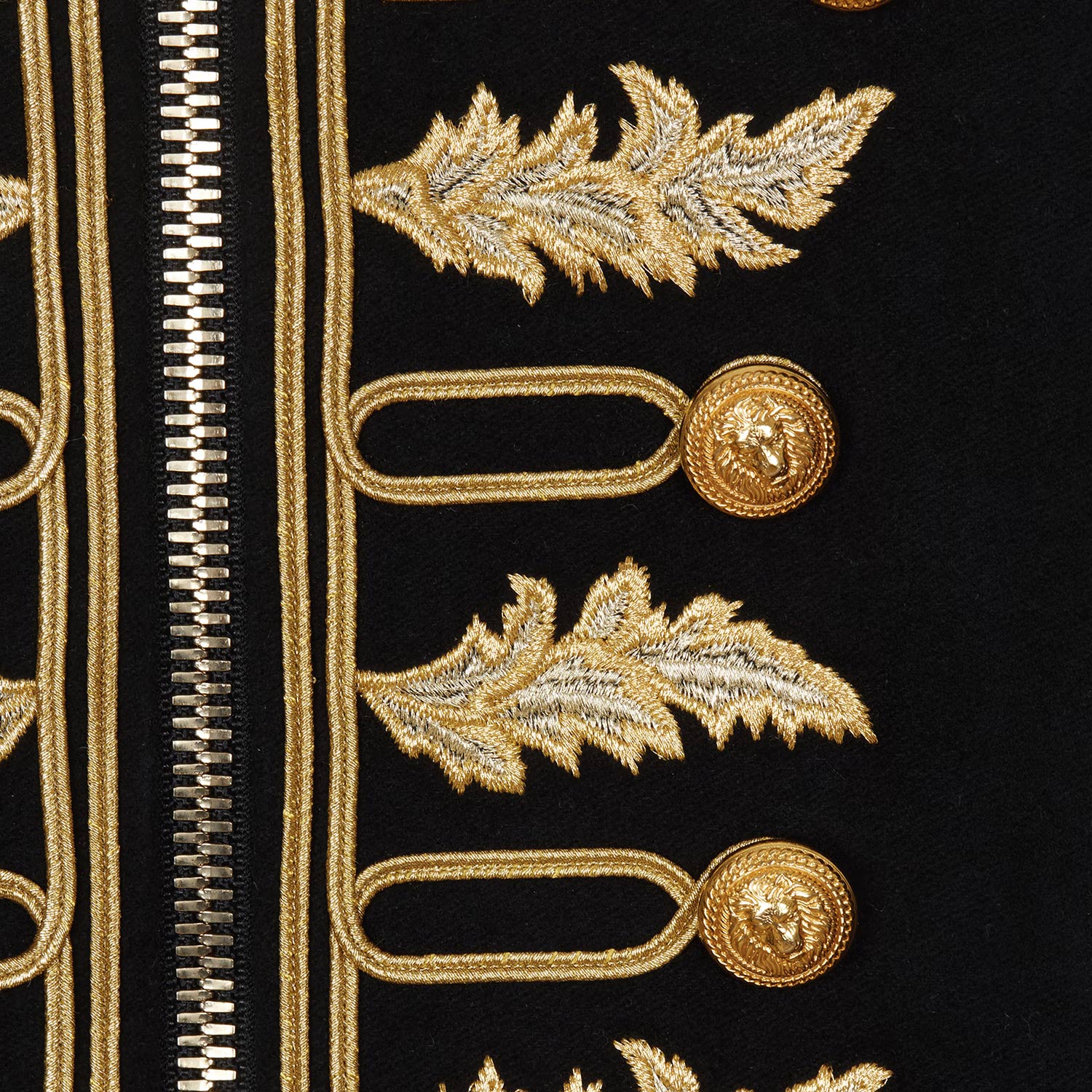 Giacca Sailor Nera con ricami dorati - annameglio.com abbigliamento moda