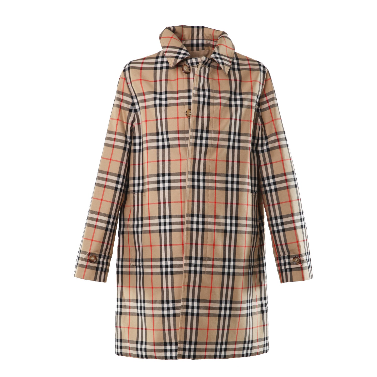 Trench coat Burberry reversibile beige e check - annameglio.com abbigliamento moda