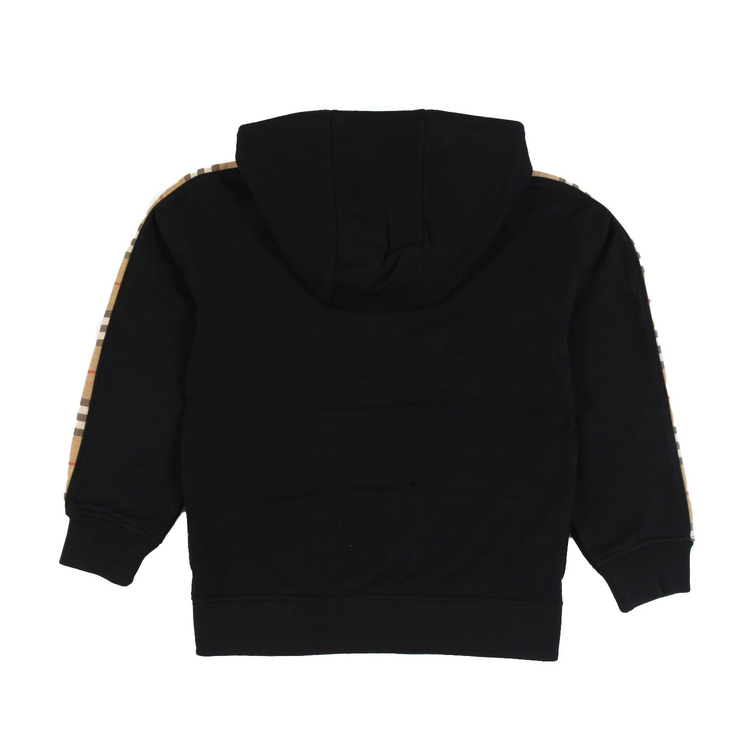 Felpa Burberry nera con cappuccio Bambino e Teen - annameglio.com abbigliamento moda