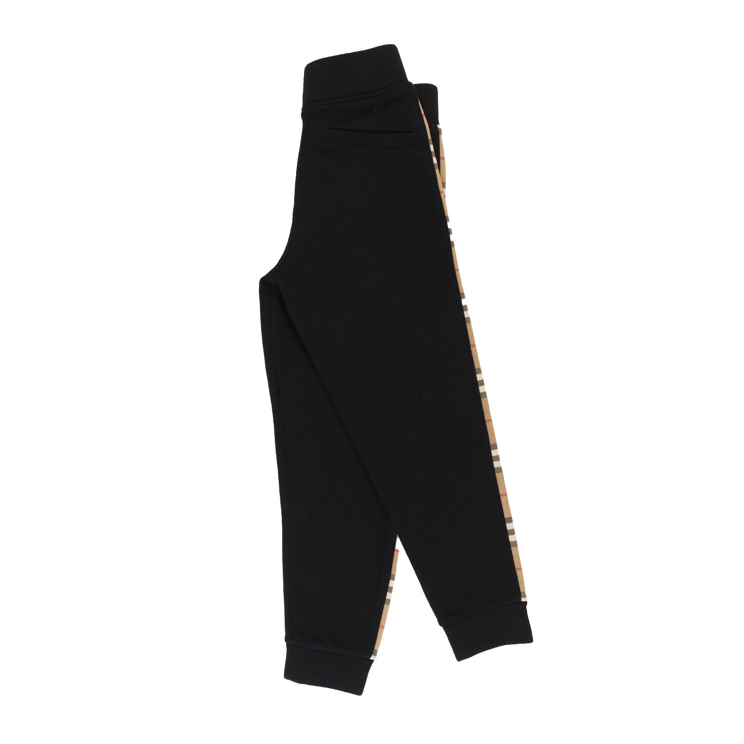 Pantalone felpa Burberry nero e vintage check - annameglio.com abbigliamento moda