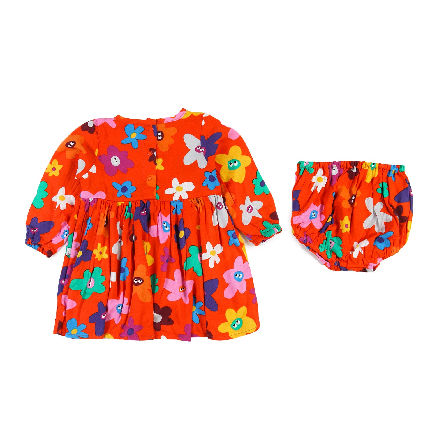 Mini abito Stella arancione e multicolor - annameglio.com abbigliamento moda