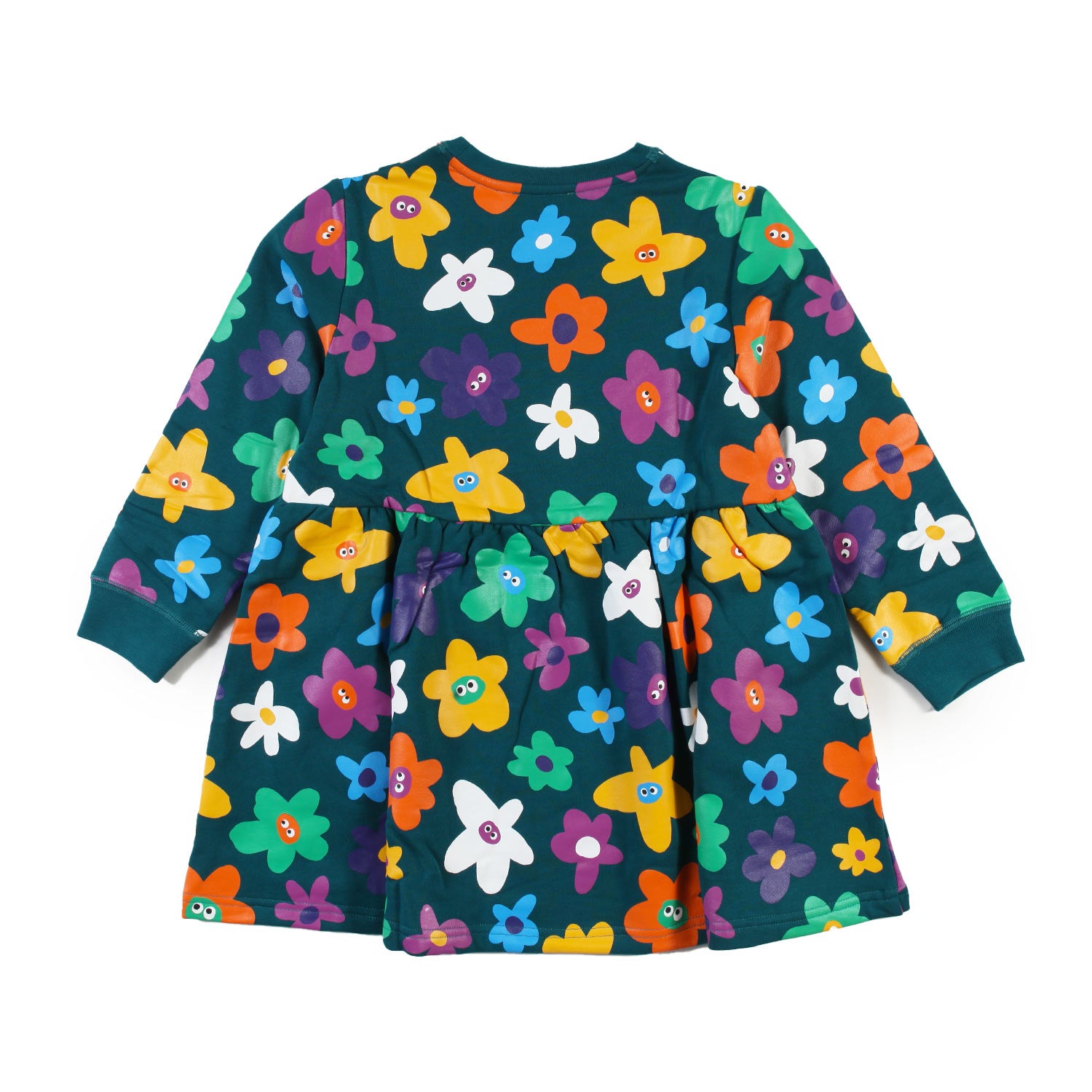 Abito felpa Stella verde e multicolor bambina - annameglio.com abbigliamento moda