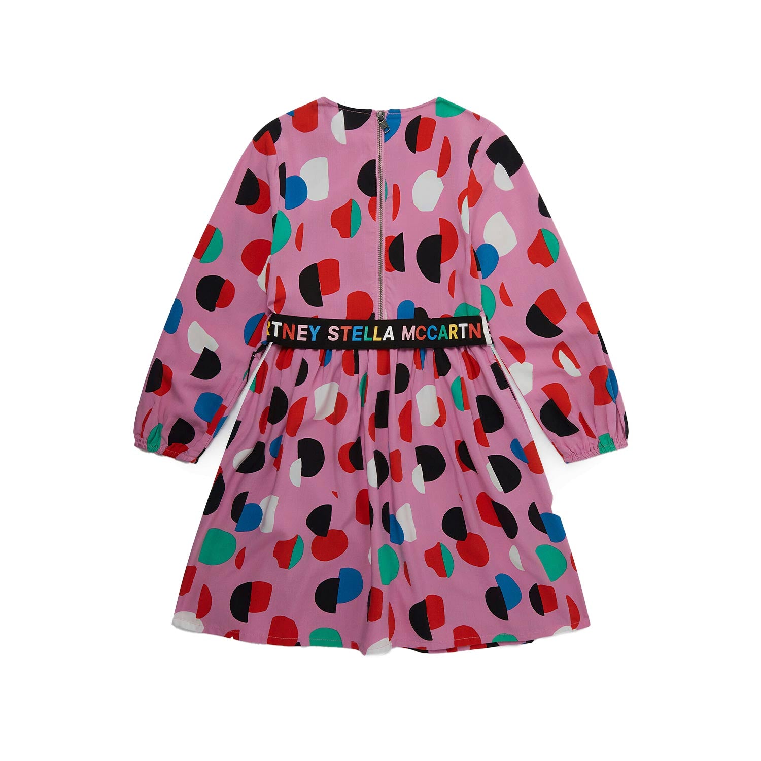Abito Stella rosa con pois multicolor bambina - annameglio.com abbigliamento moda