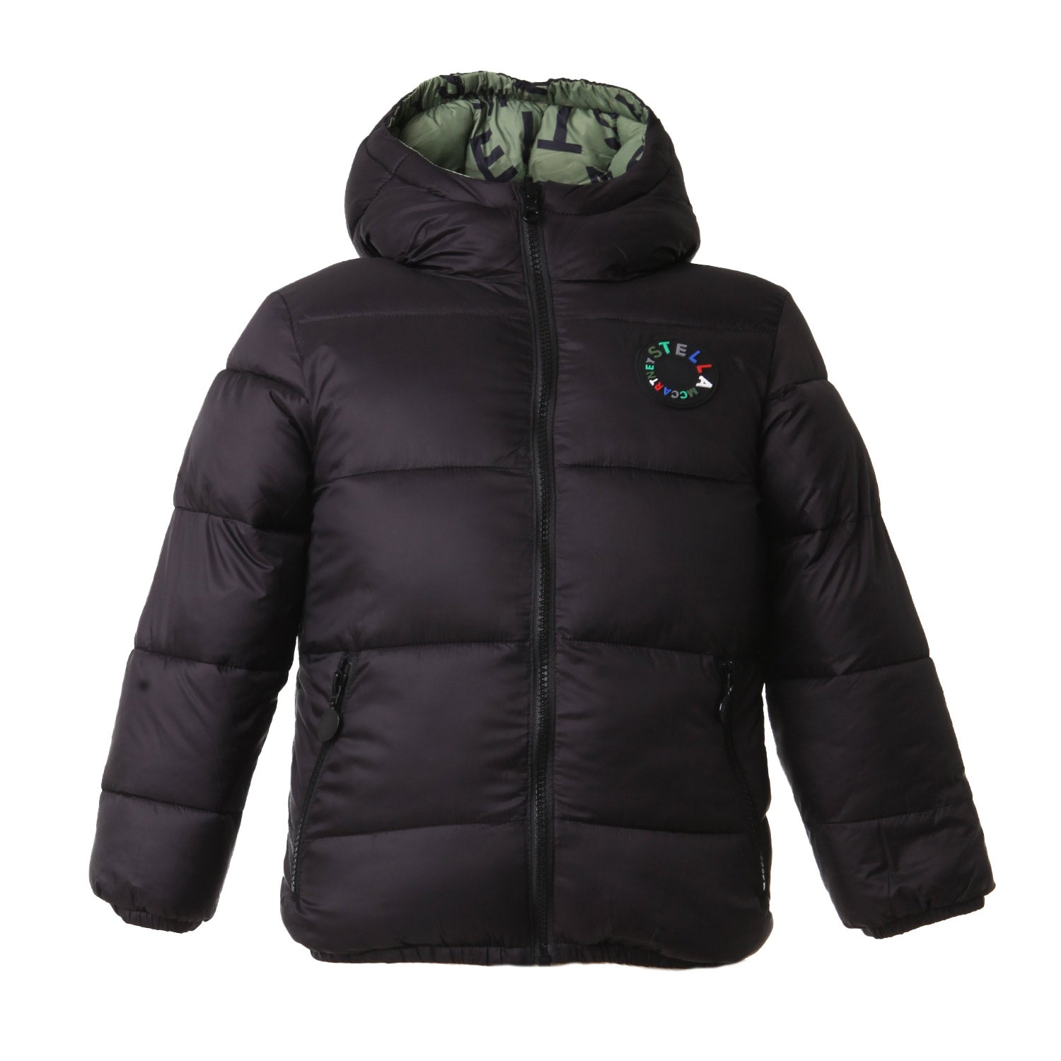 Giubbotto unisex reversibile nero e verde militare - annameglio.com abbigliamento moda