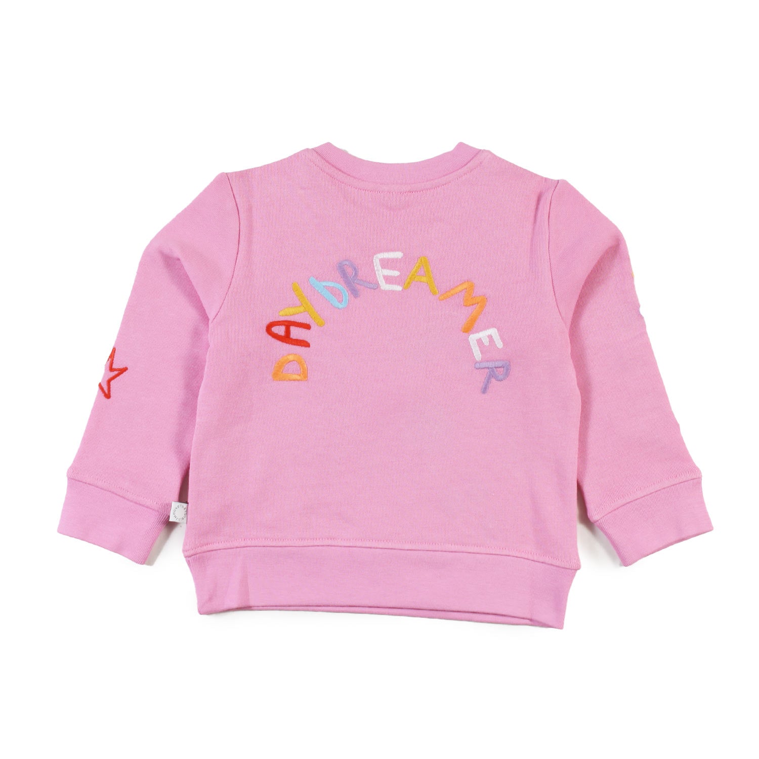 Mini felpa Stella rosa e multicolor bimba - annameglio.com abbigliamento moda