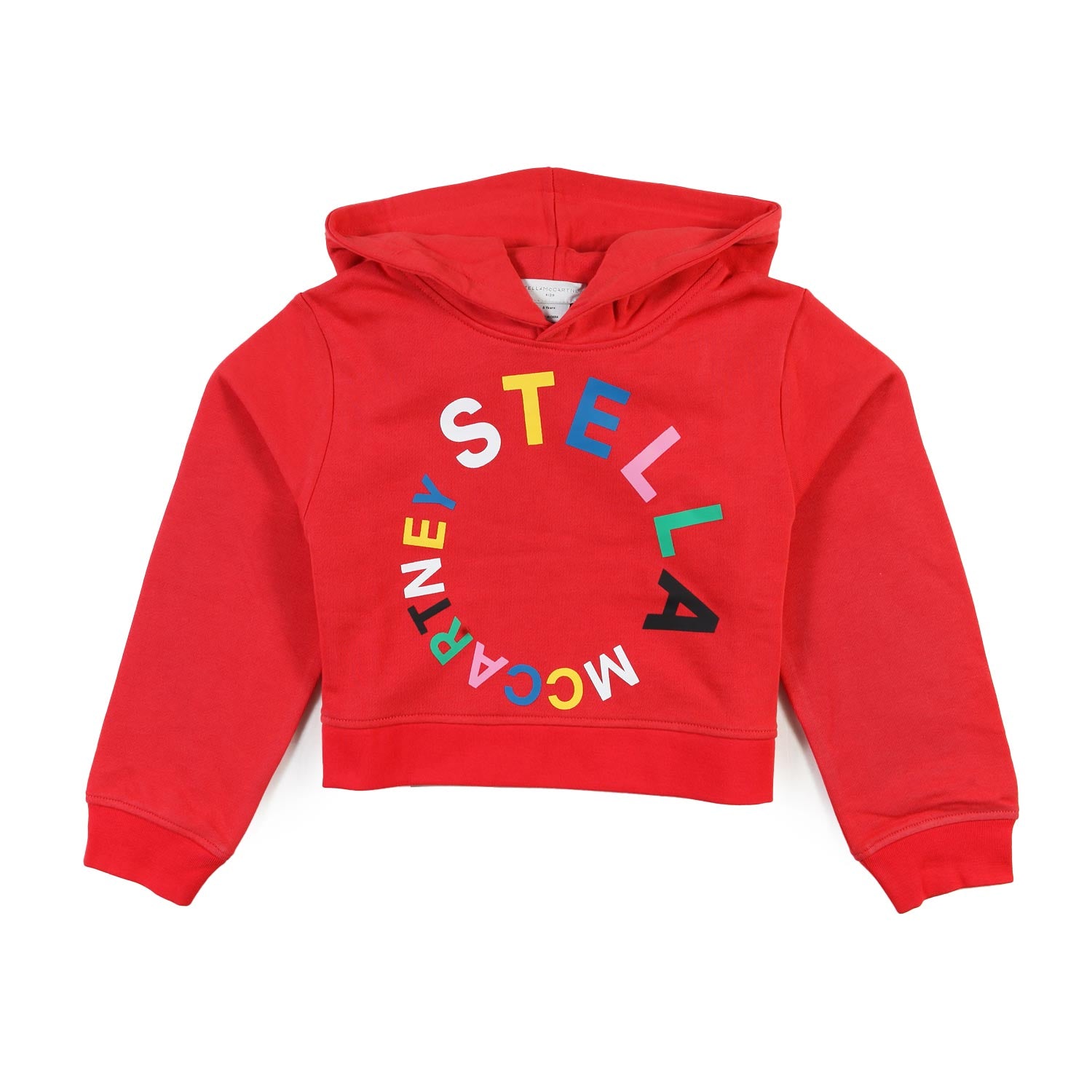 Felpa hoodie rossa con logo Stella multicolor - annameglio.com abbigliamento moda