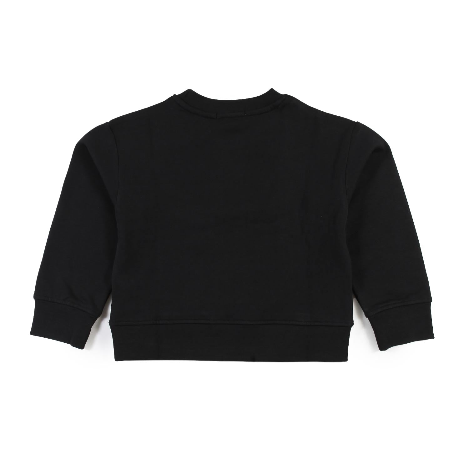 Felpa nera Stella con stampa multicolor - annameglio.com abbigliamento moda