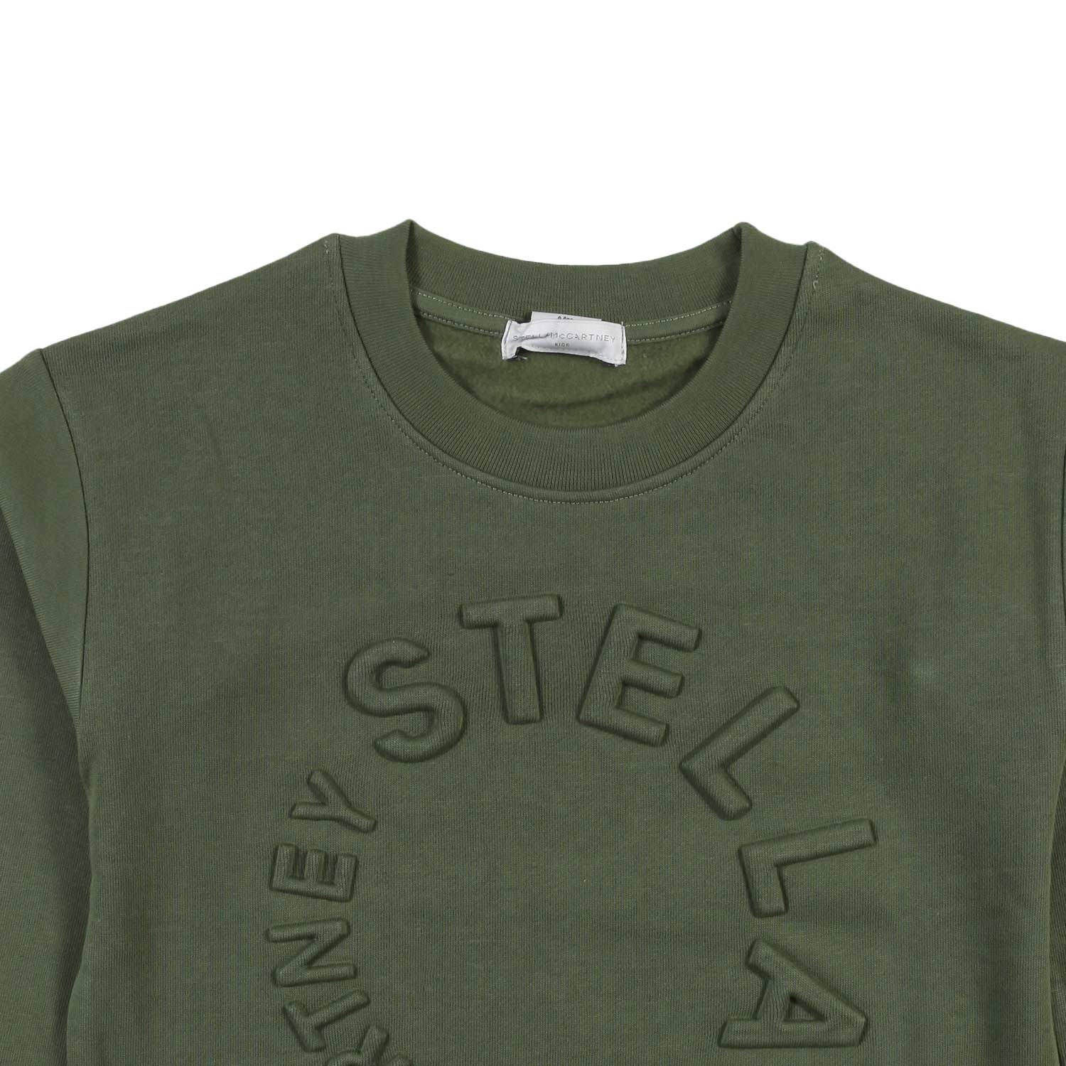 Felpa unisex Stella McCartney verde militare - annameglio.com abbigliamento moda