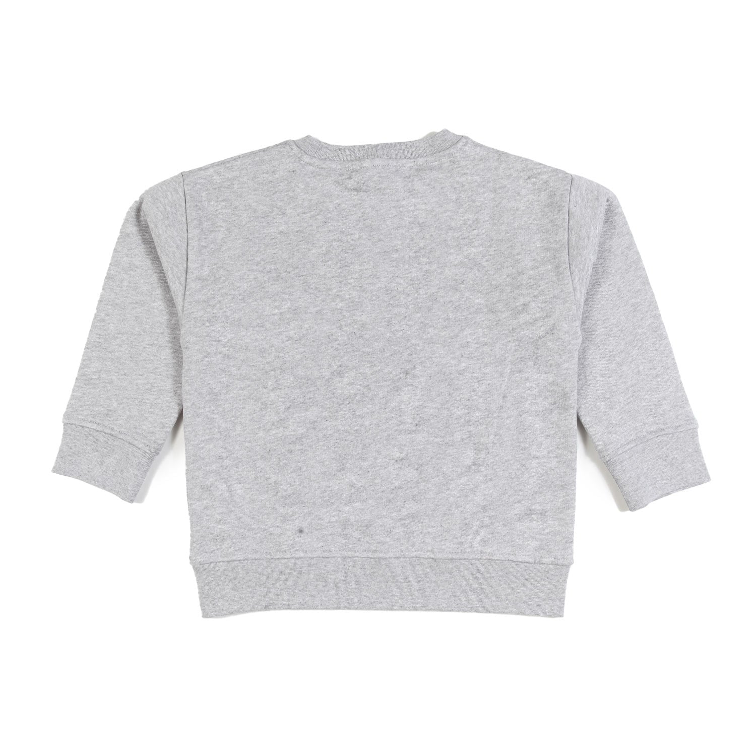 Felpa unisex grigia con stampa logo verde - annameglio.com abbigliamento moda