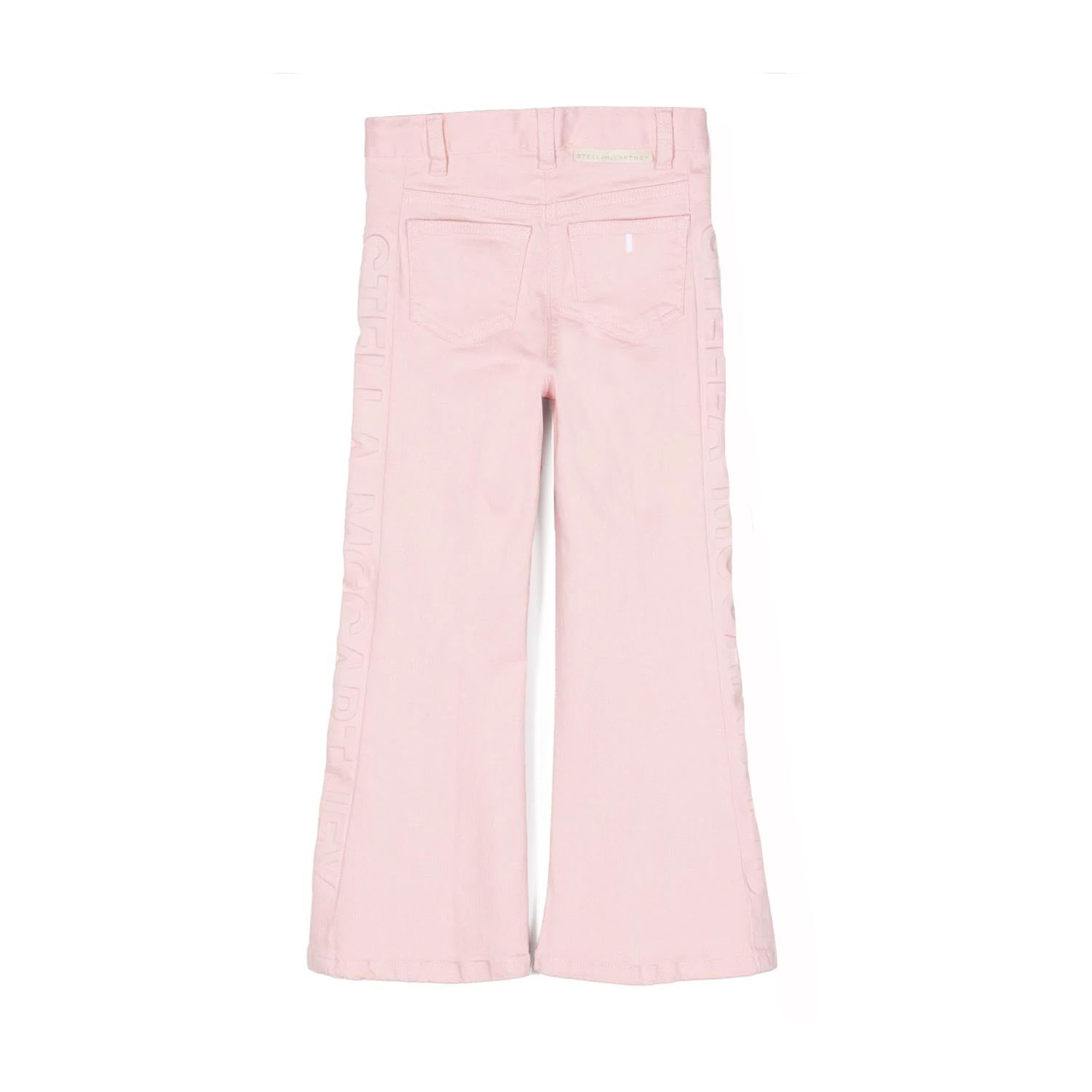 Jeans rosa Stella a zampa bambina e ragazza - annameglio.com abbigliamento moda