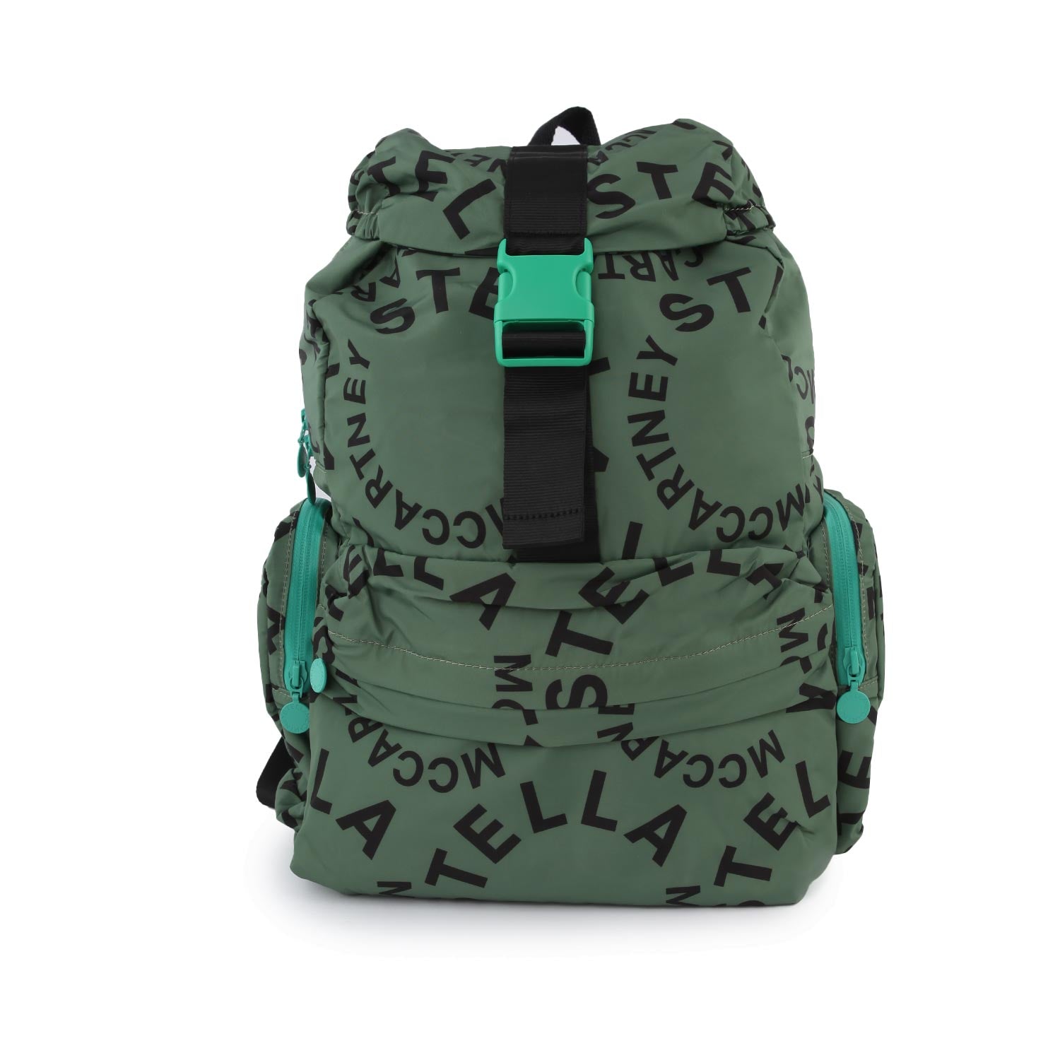 Zaino Stella McCartney verde khaki - annameglio.com abbigliamento moda