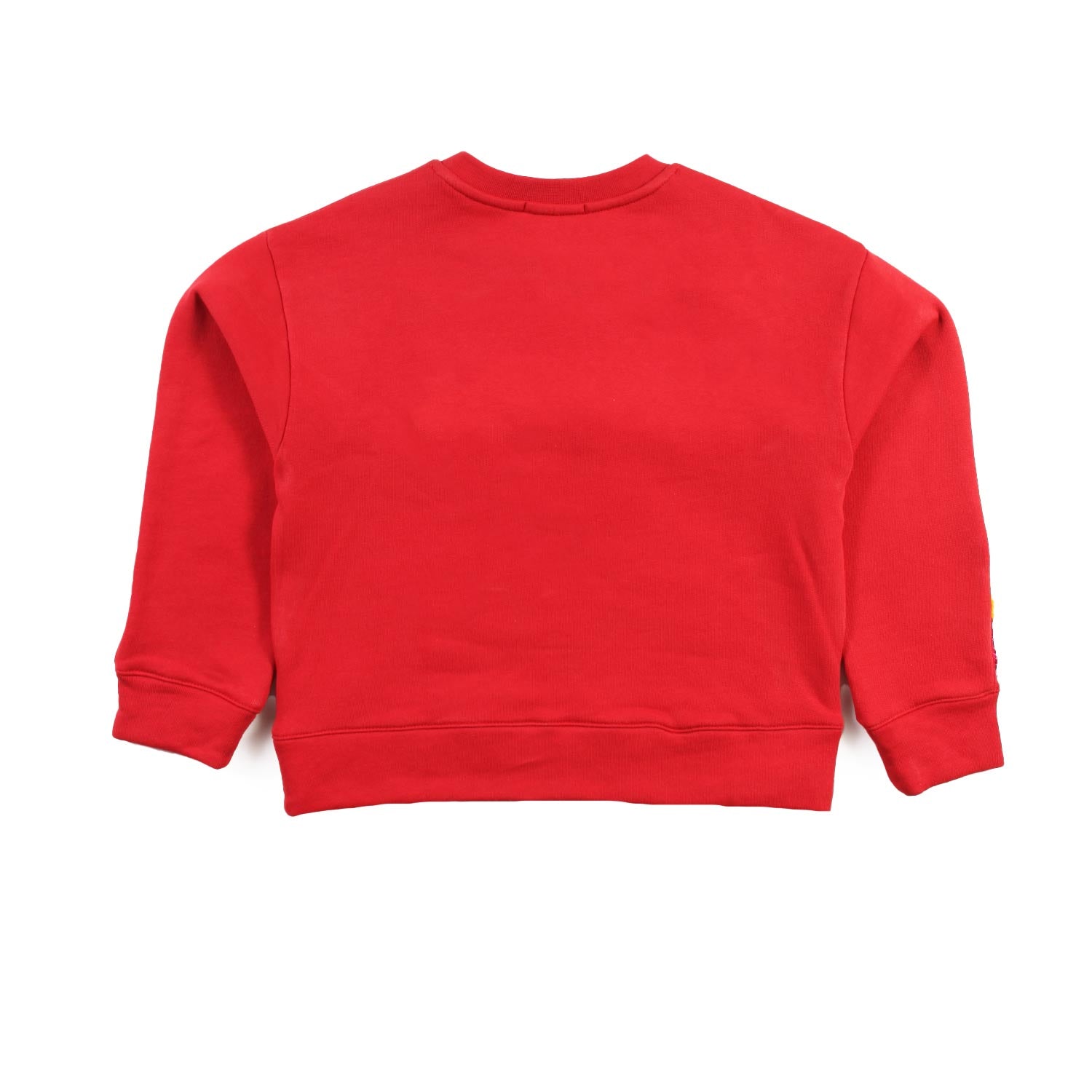 Felpa Stella rossa con frange multicolor - annameglio.com abbigliamento moda