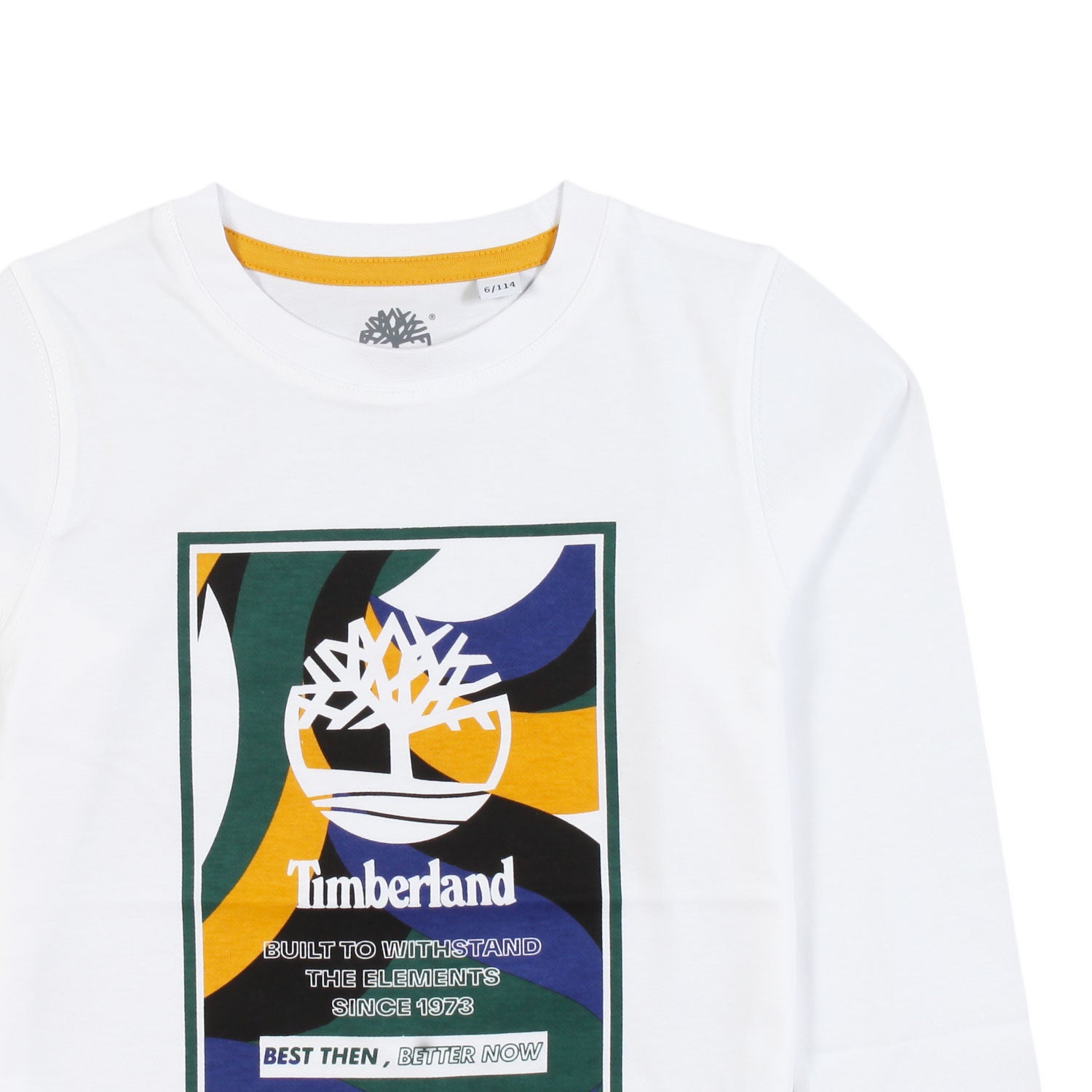 T-shirt lunga bianca con stampa logo multicolor - annameglio.com abbigliamento moda