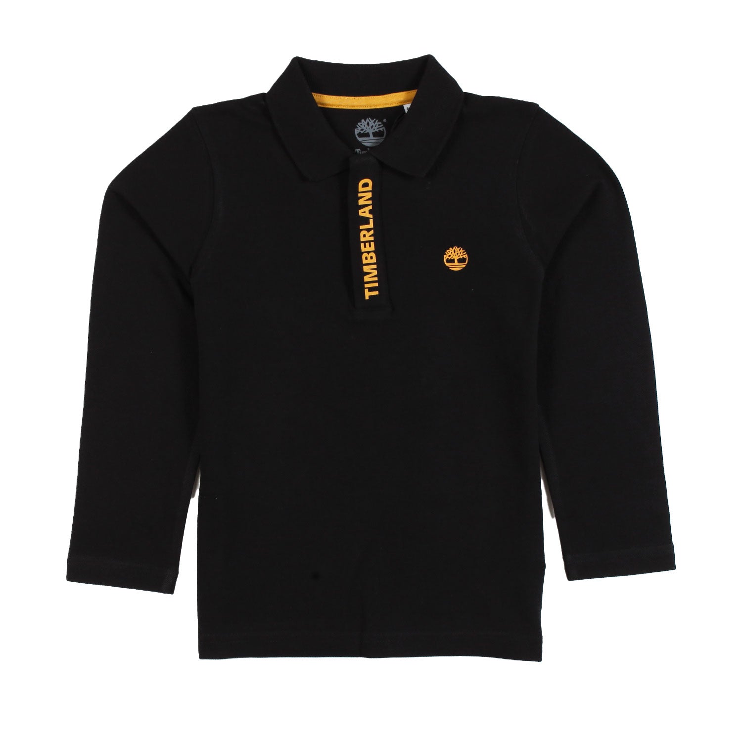 Polo lunga Timberland nera e gialla - annameglio.com abbigliamento moda