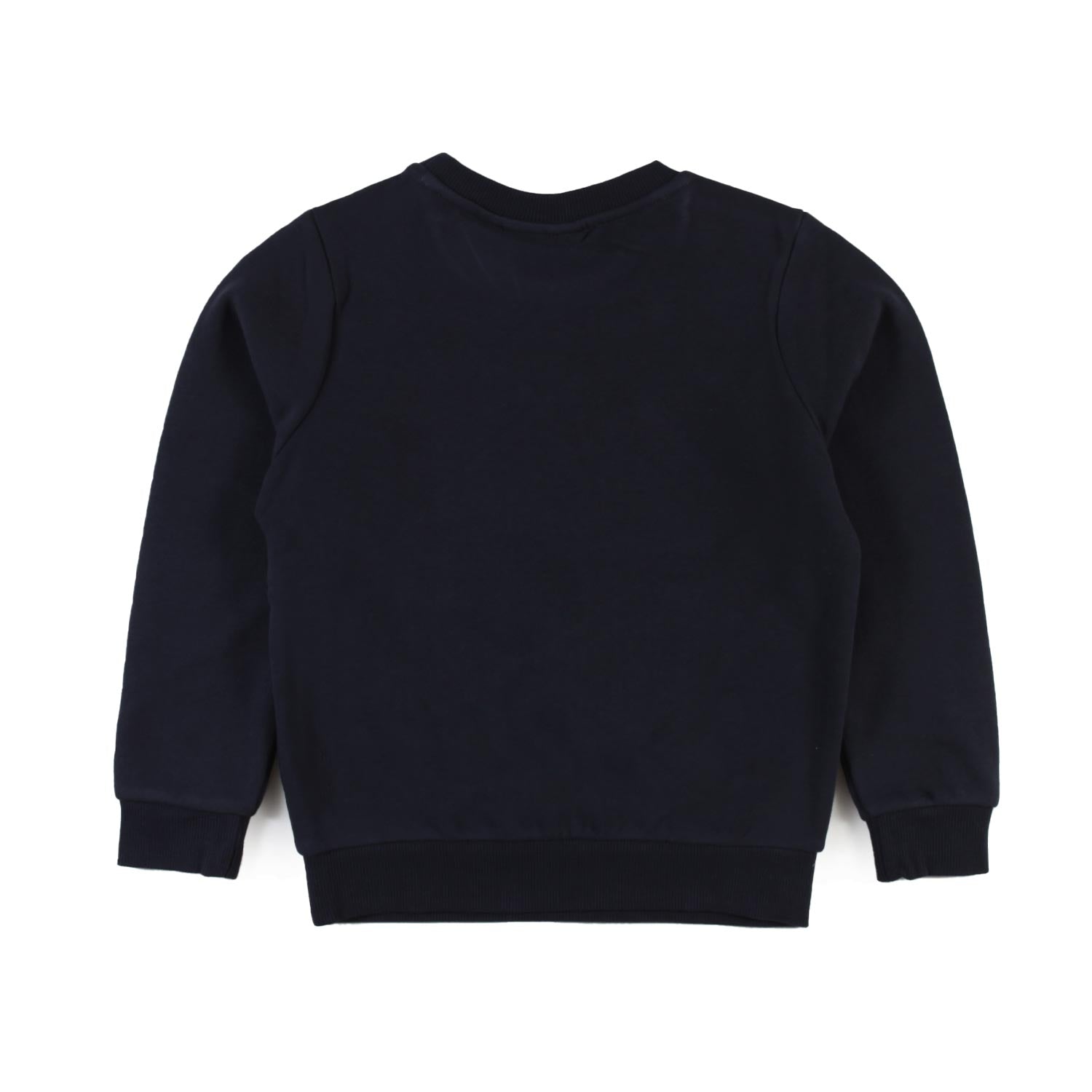 Felpa Blu con maxi logo - annameglio.com abbigliamento moda