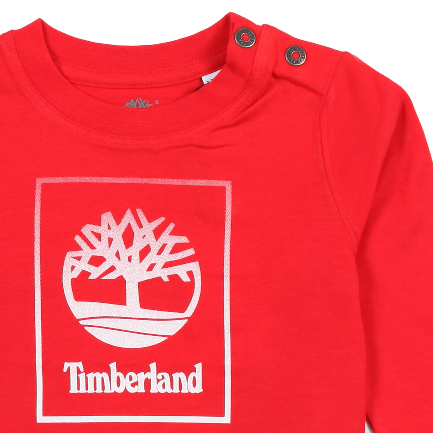 T-shirt lunga rossa con logo sfumato bimbo - annameglio.com abbigliamento moda