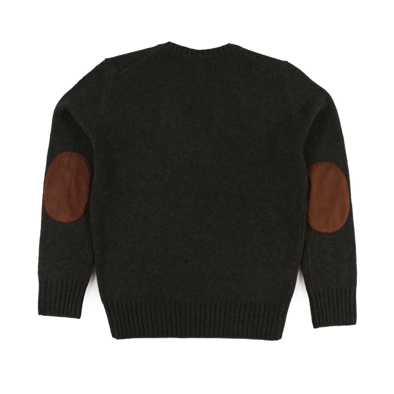 Maglione verde oliva melange con Pony RL in tono - annameglio.com abbigliamento moda