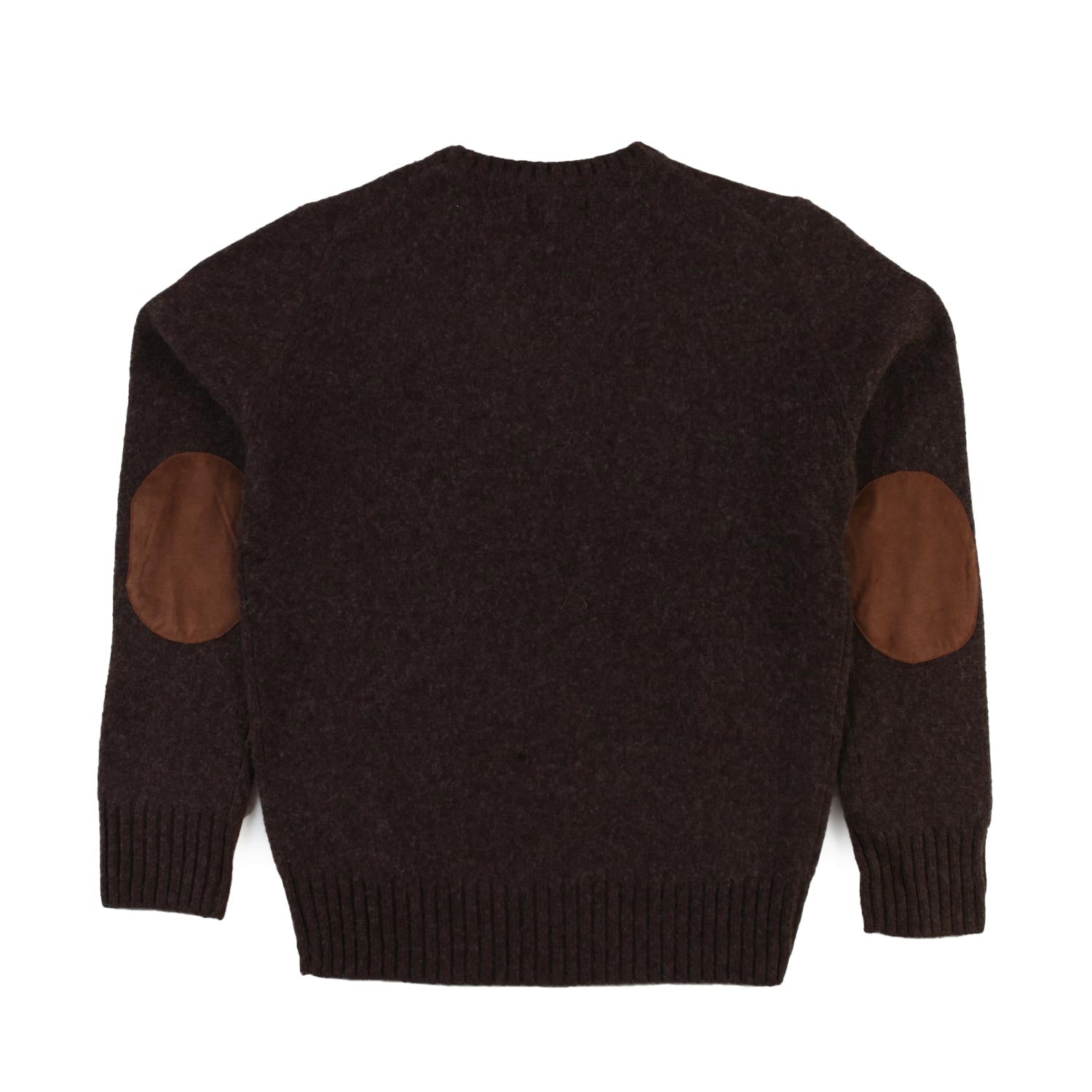 Maglione marrone melange con Pony RL nocciola - annameglio.com abbigliamento moda