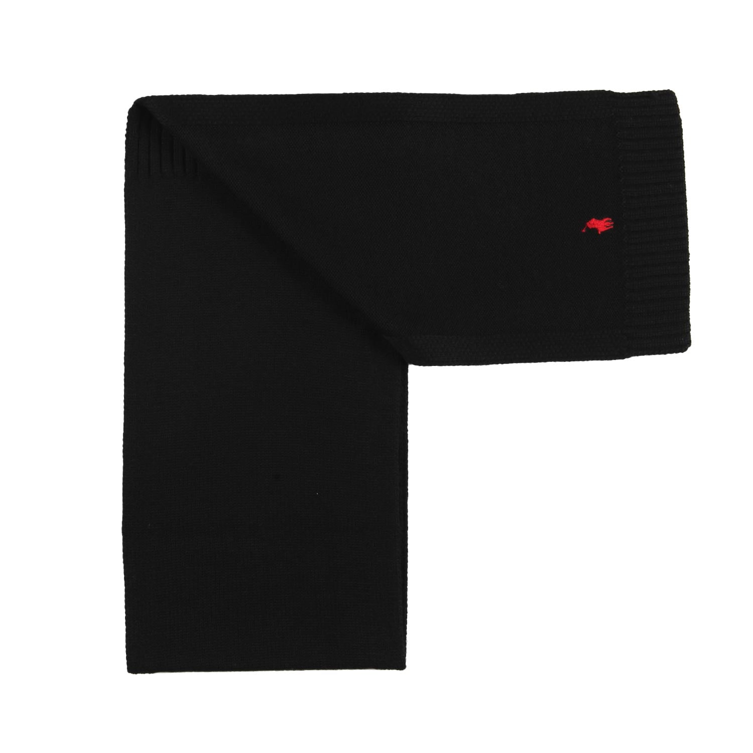 Sciarpa Nera con Pony rosso Bambino e Bambina - annameglio.com abbigliamento moda