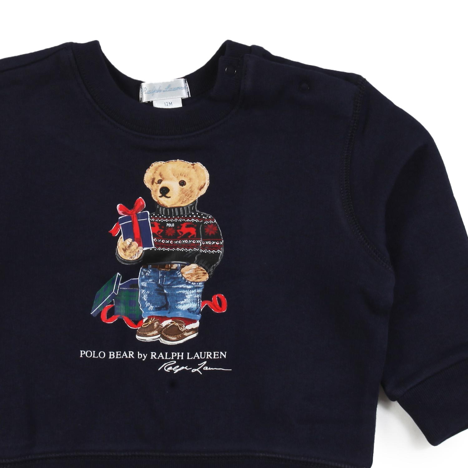 Felpa Polo Bear Gift unisex blu navy - annameglio.com abbigliamento moda