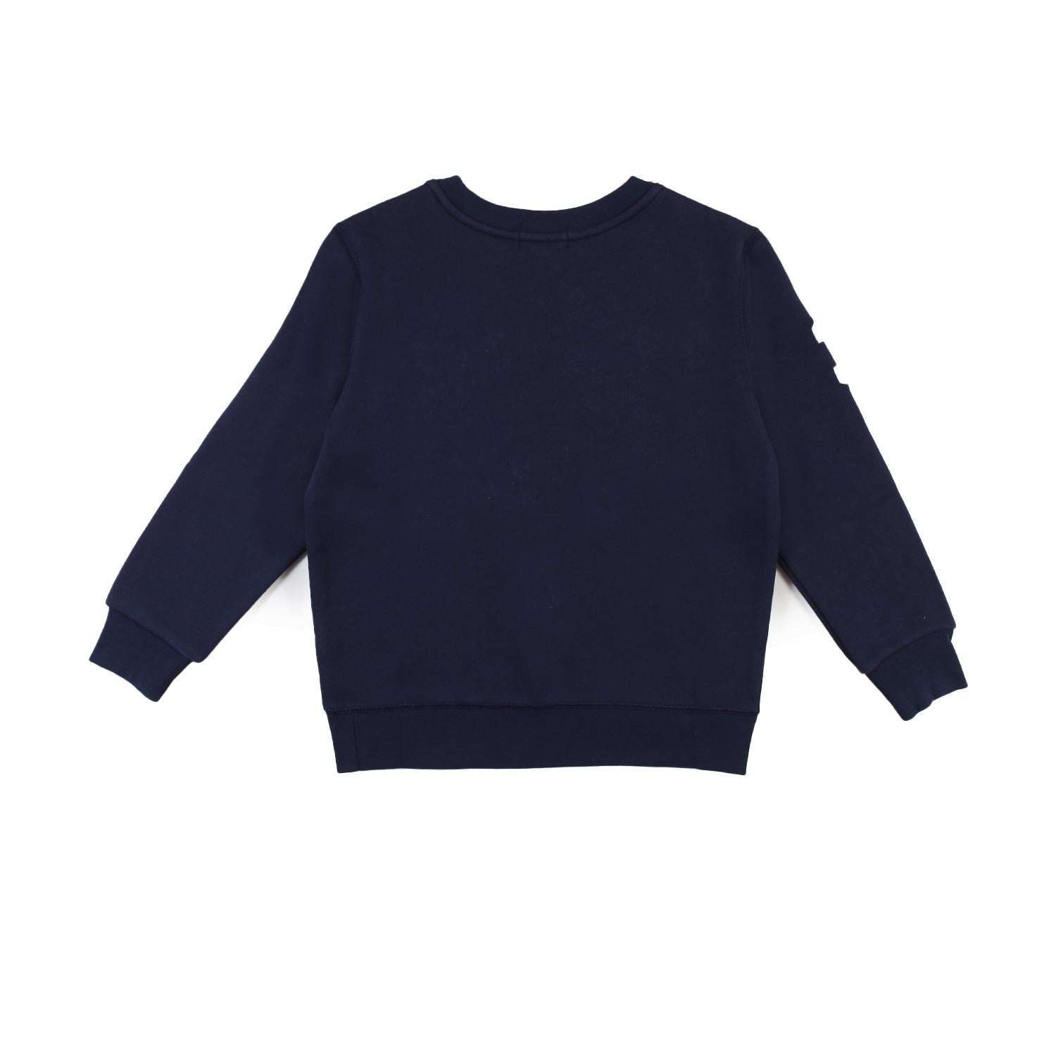 Felpa RL blu con cavalli polo ricamati - annameglio.com abbigliamento moda